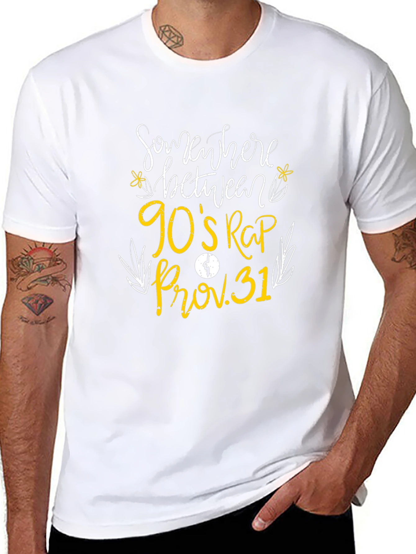 90s Rap & Proverbs 31 Graphic T-Shirt