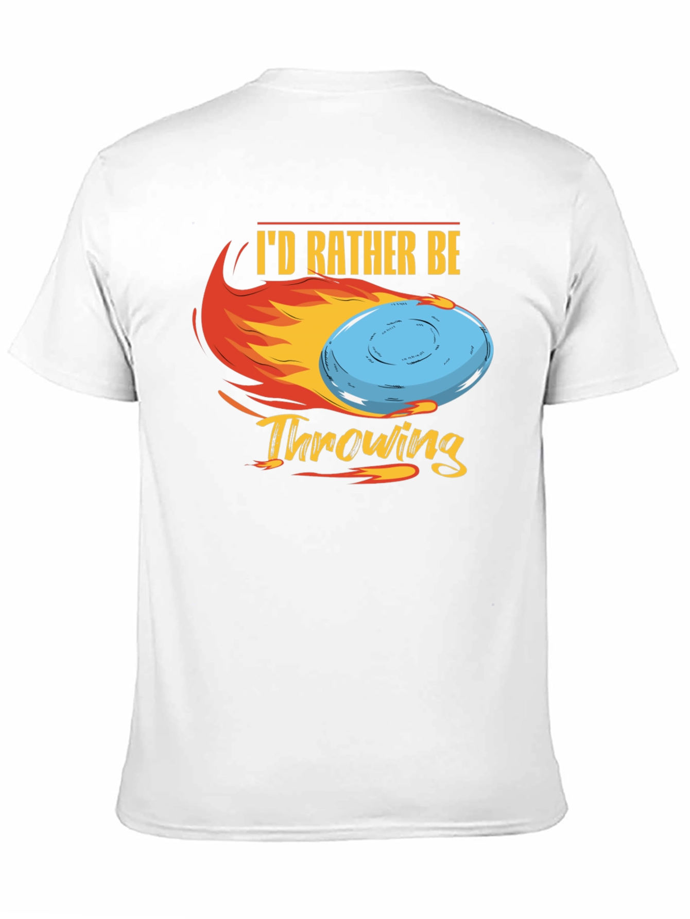 Id Rather Be Throwing Disc Golf T-Shirt
