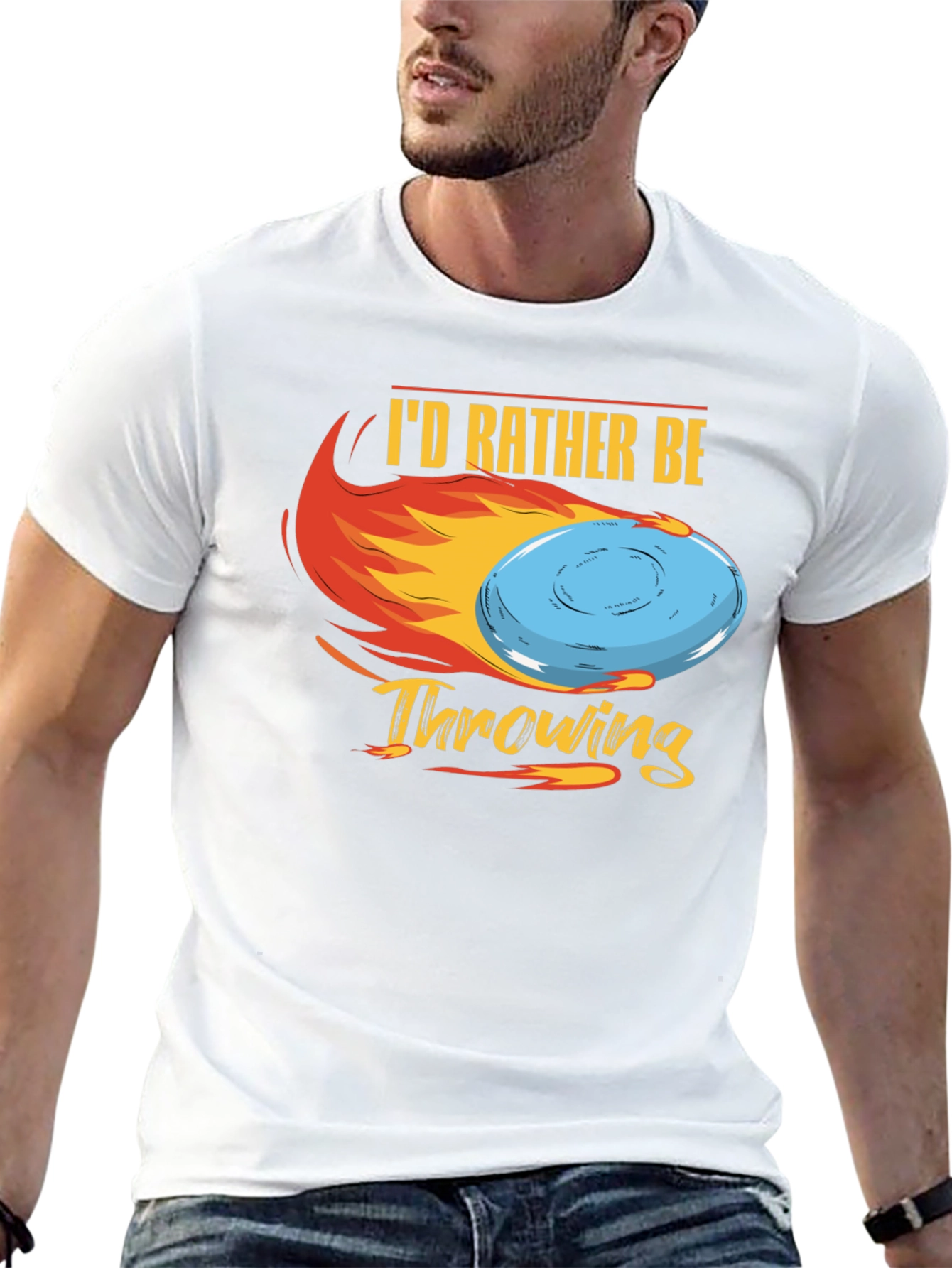 Id Rather Be Throwing Disc Golf T-Shirt