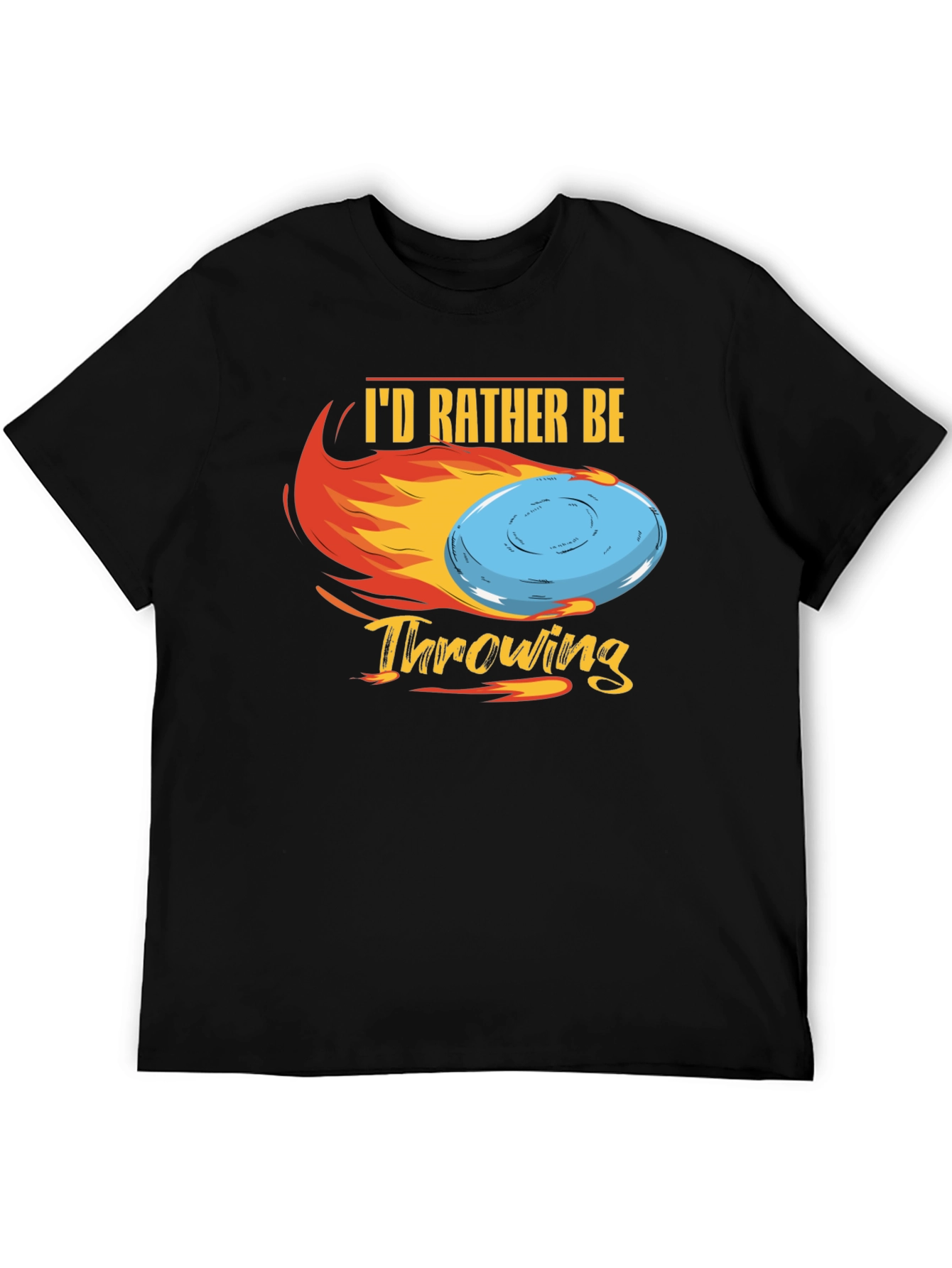 Id Rather Be Throwing Disc Golf T-Shirt