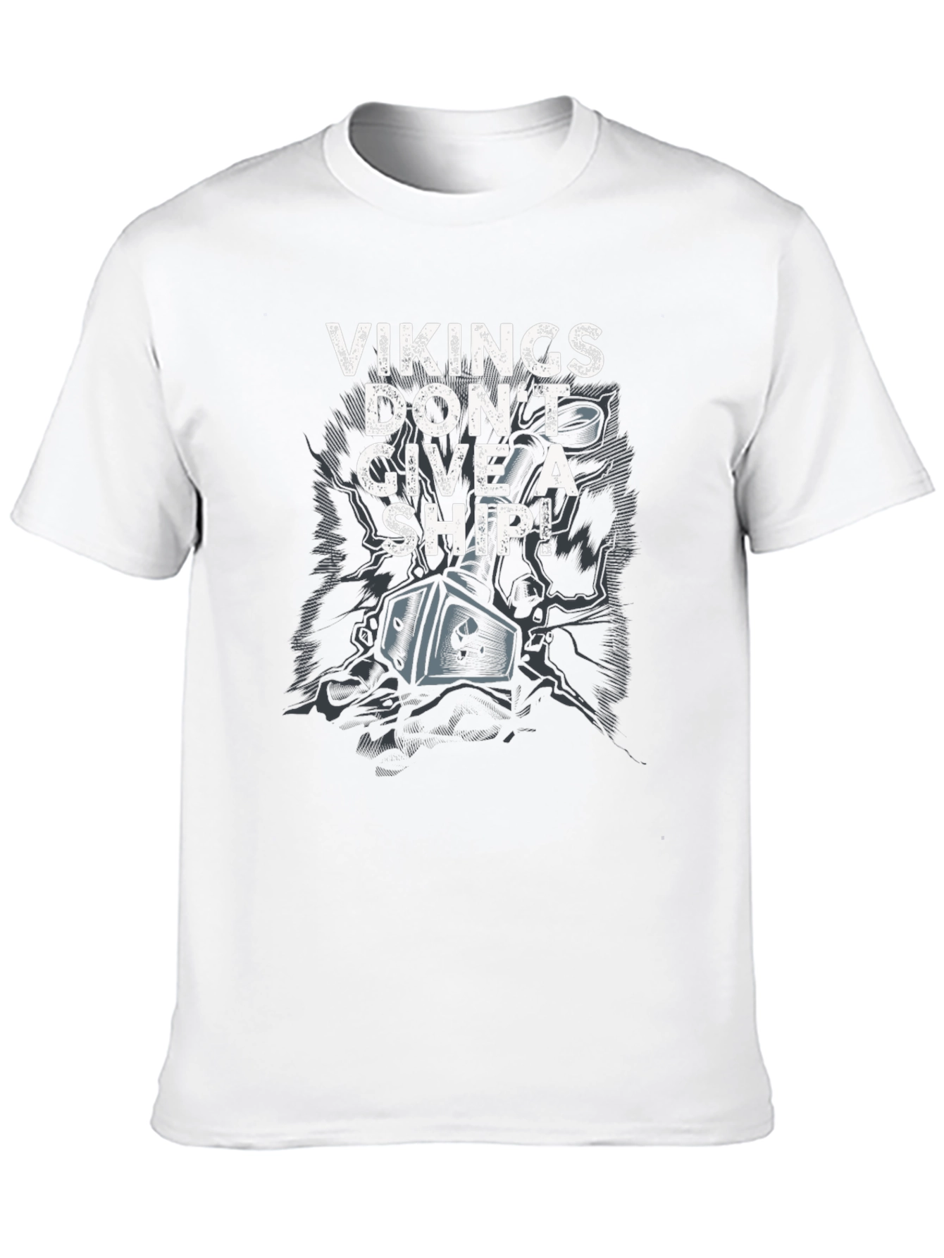 Vikings Dont Give A Ship! T-Shirt