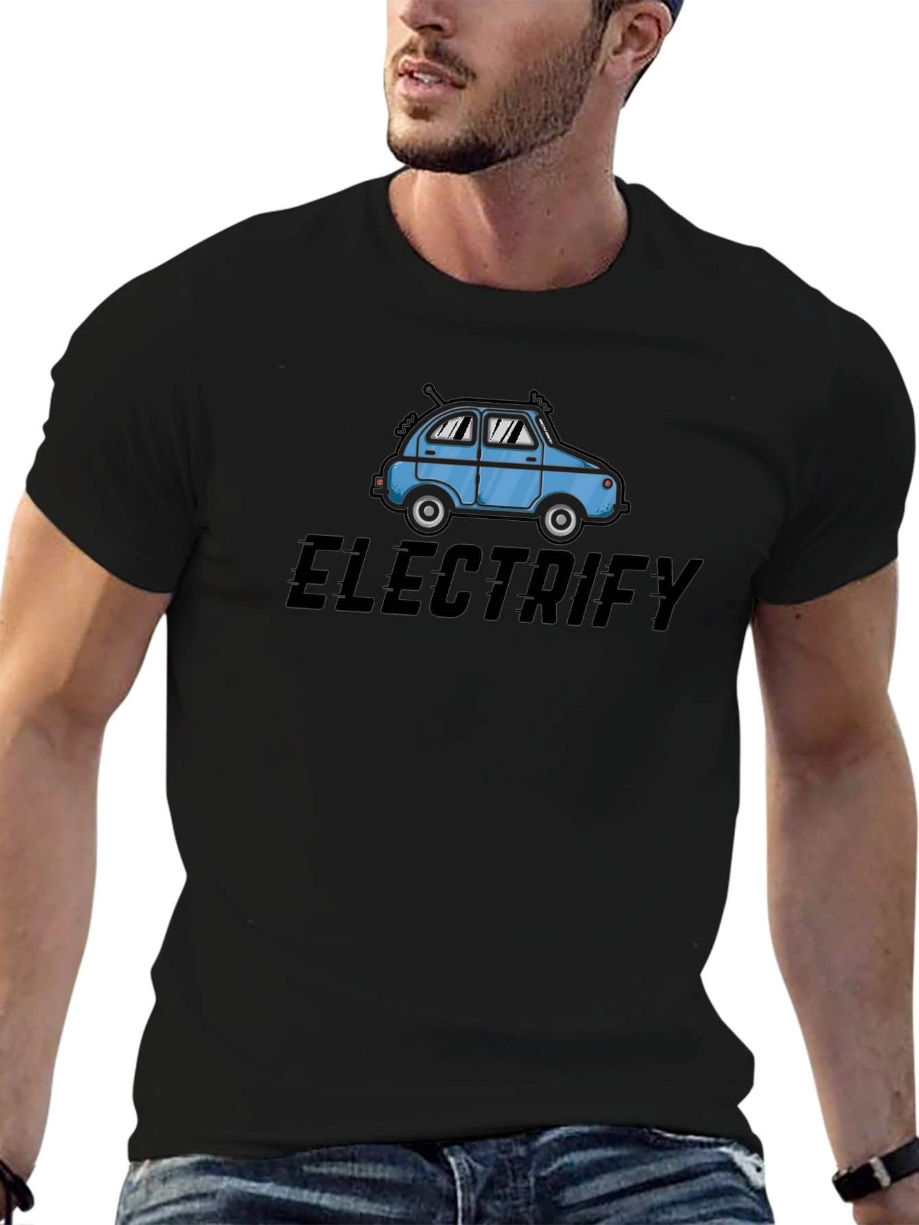 Electrify T-Shirt - Retro Car Design