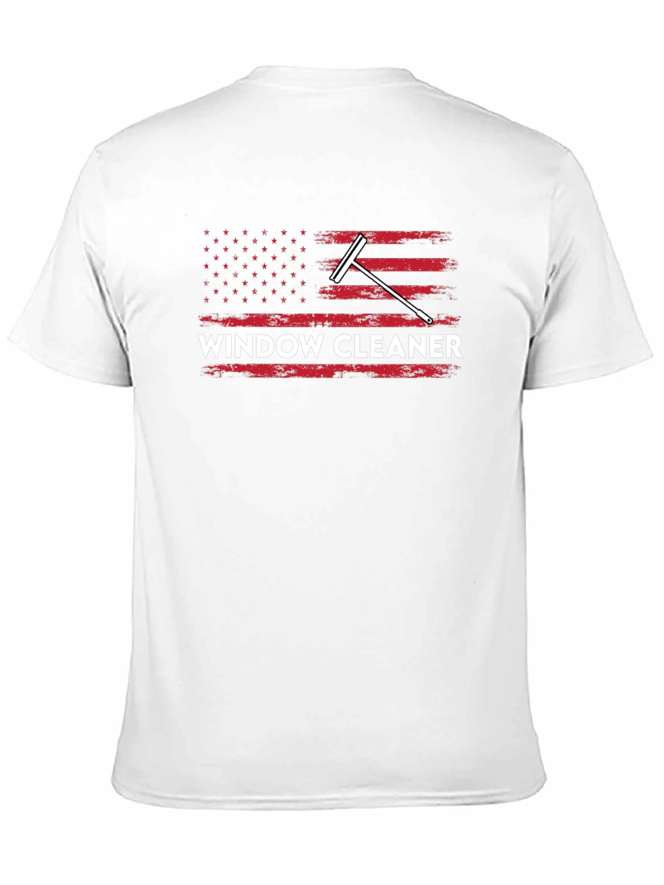 Window Cleaner Patriotic T-Shirt