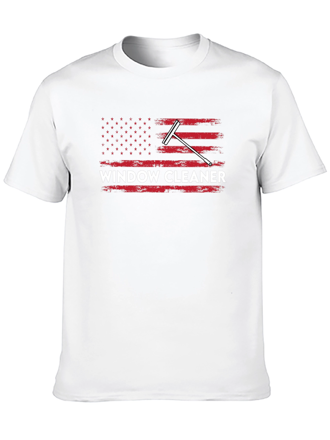Window Cleaner Patriotic T-Shirt