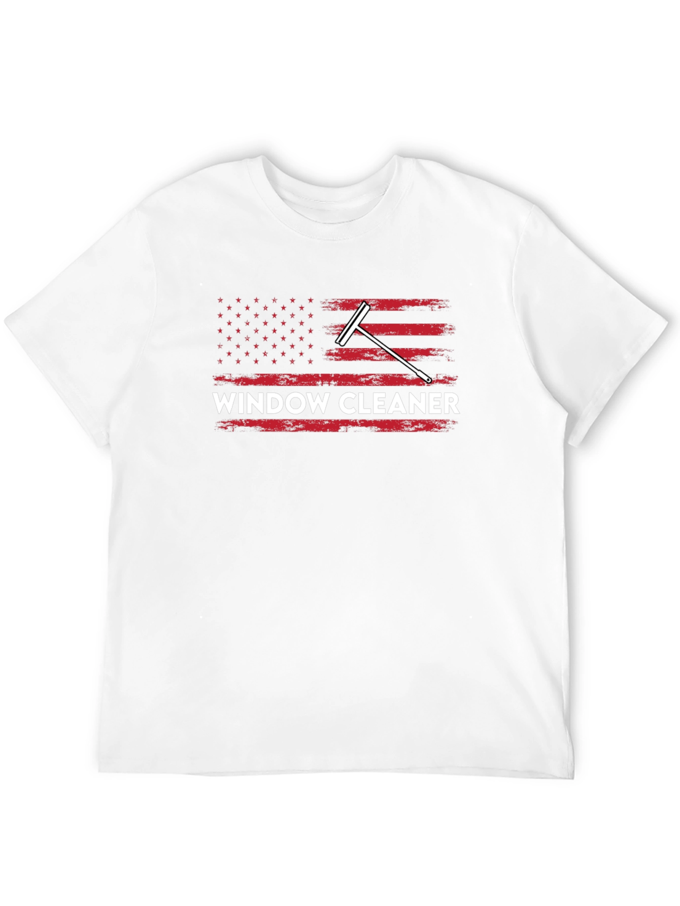 Window Cleaner Patriotic T-Shirt