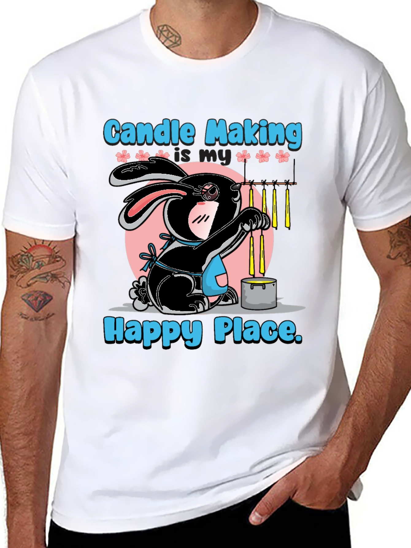 Candle Making Happy Place T-Shirt