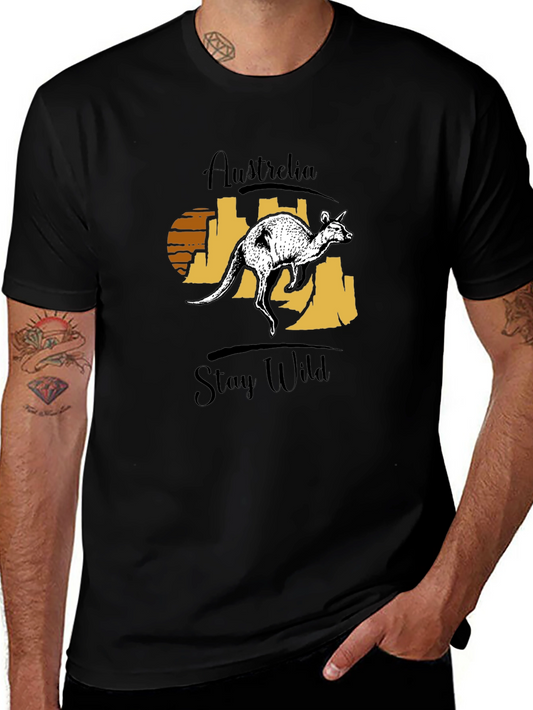 Australia Stay Wild Graphic Tee