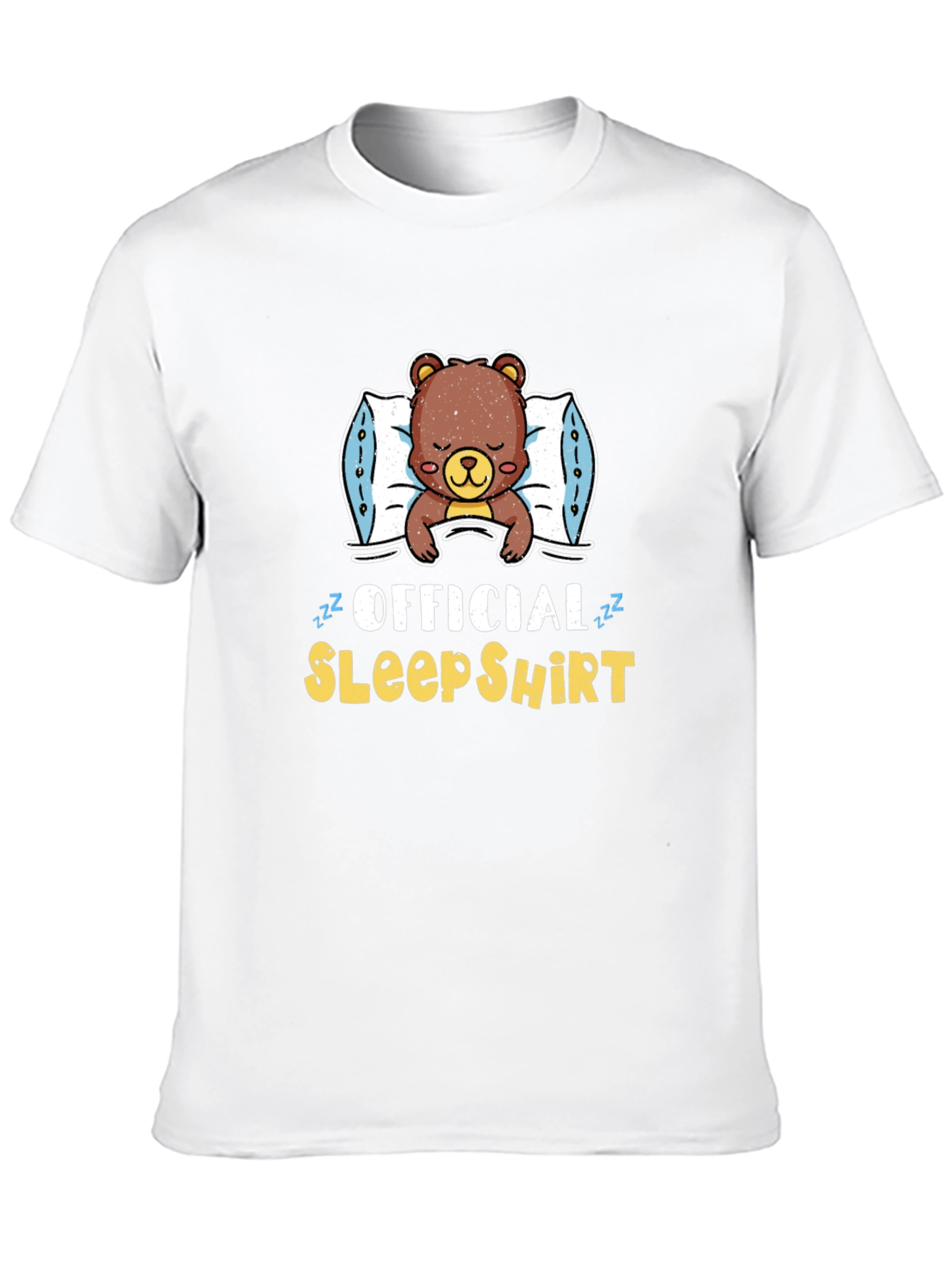 Official Sleep Shirt - Cute Bear Pajama Top