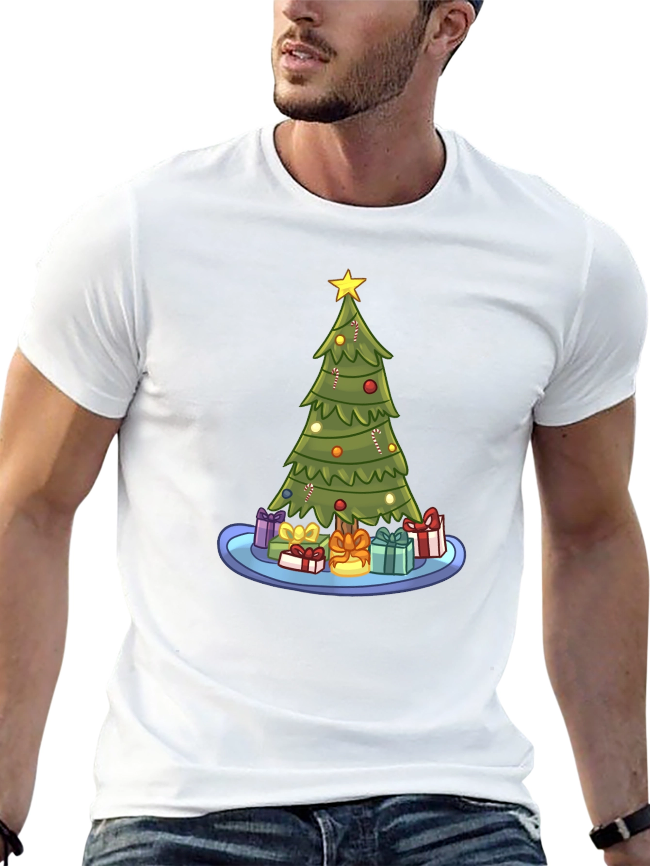 Festive Christmas Tree T-Shirt
