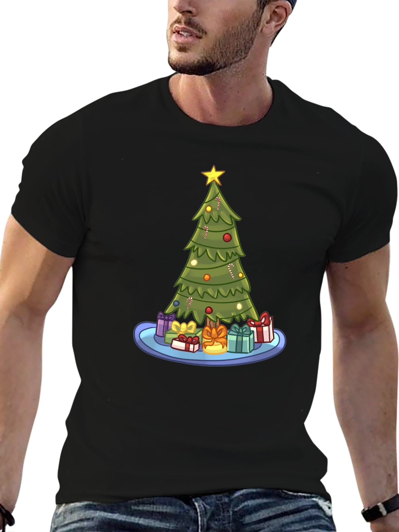 Festive Christmas Tree T-Shirt