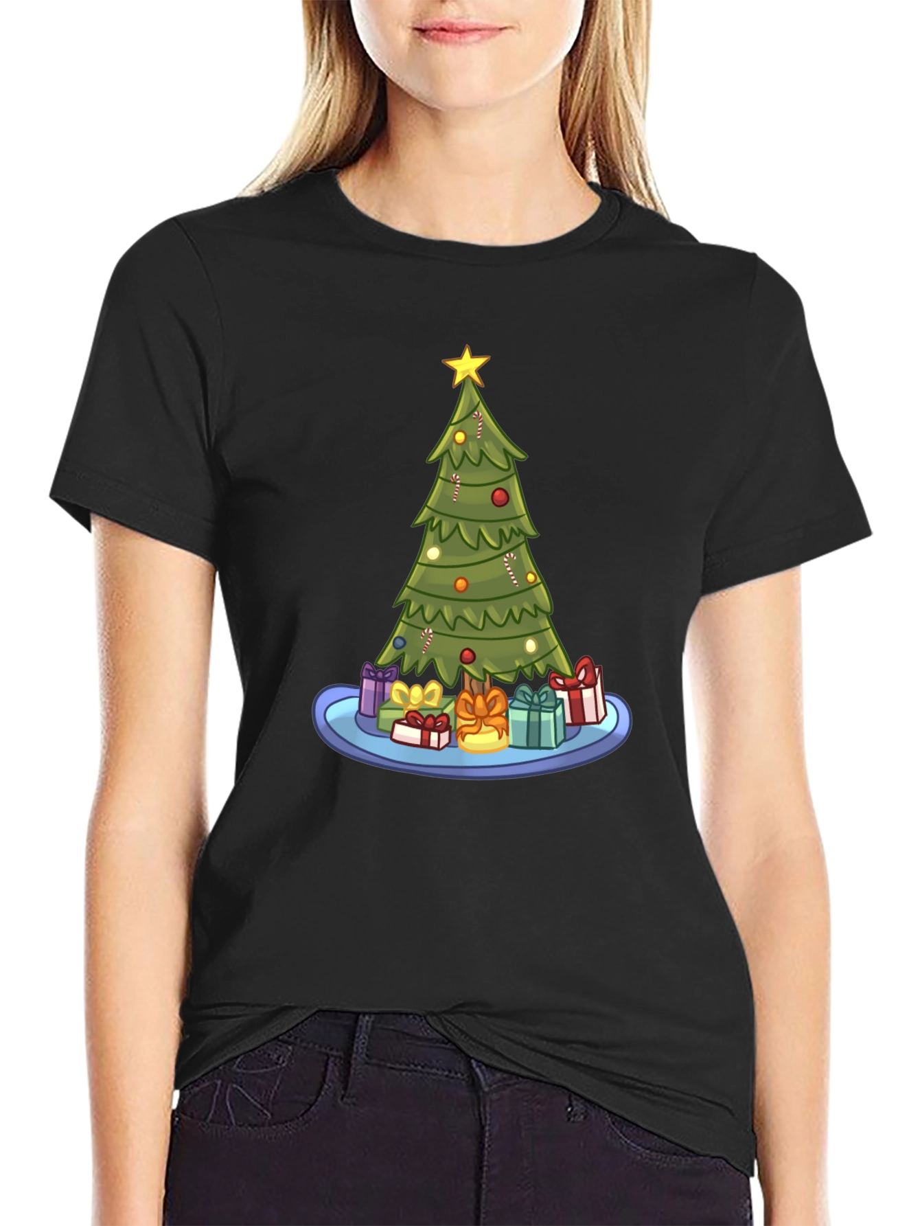 Festive Christmas Tree T-Shirt