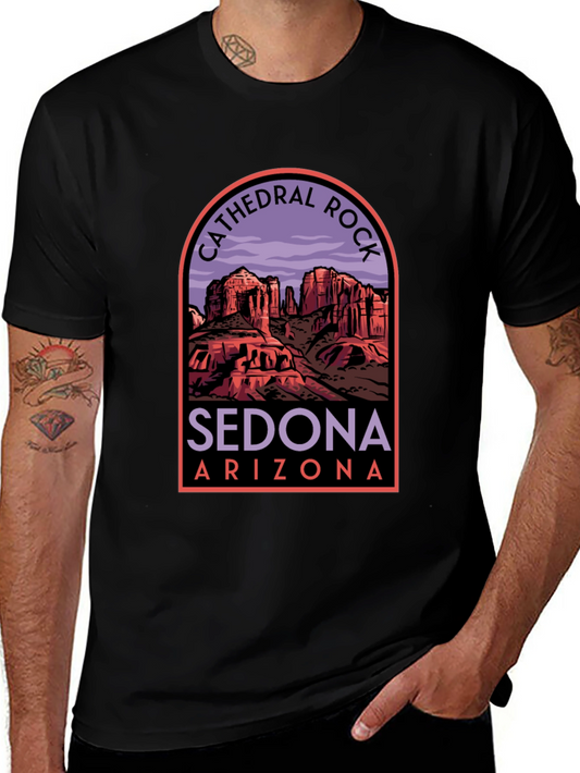 Cathedral Rock Sedona Arizona Graphic T-Shirt