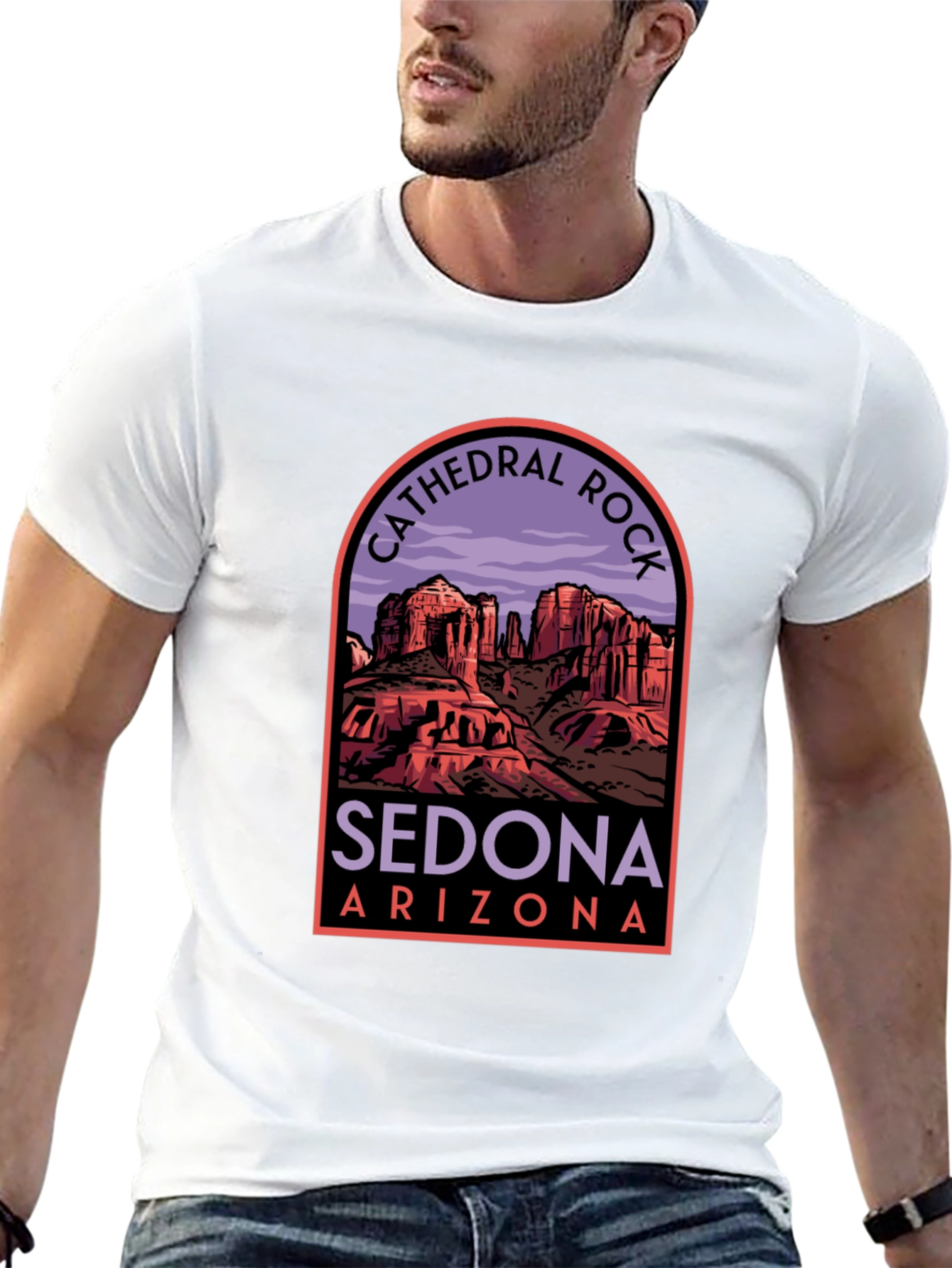 Cathedral Rock Sedona Arizona Graphic T-Shirt