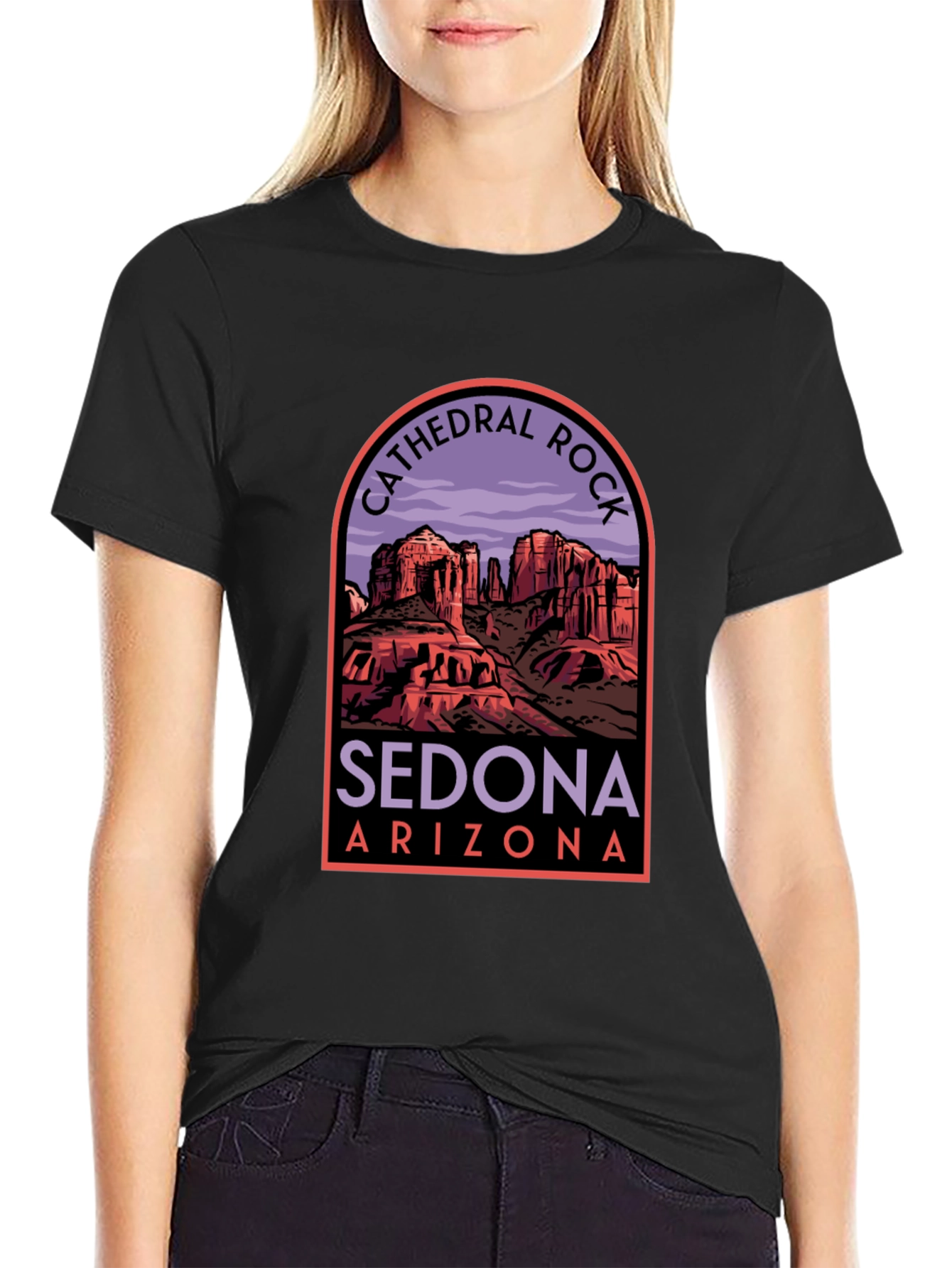 Cathedral Rock Sedona Arizona Graphic T-Shirt