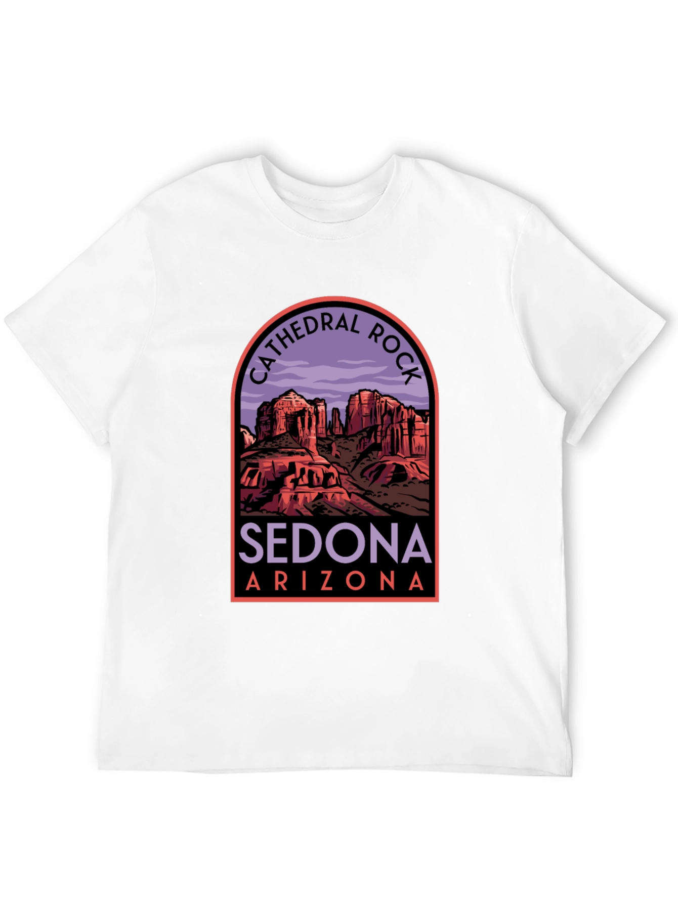 Cathedral Rock Sedona Arizona Graphic T-Shirt