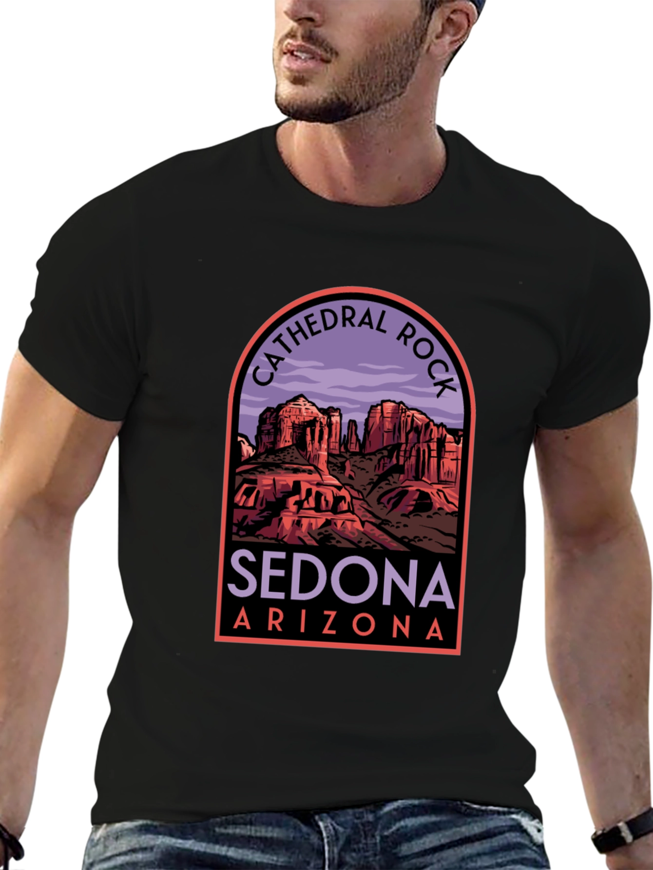 Cathedral Rock Sedona Arizona Graphic T-Shirt