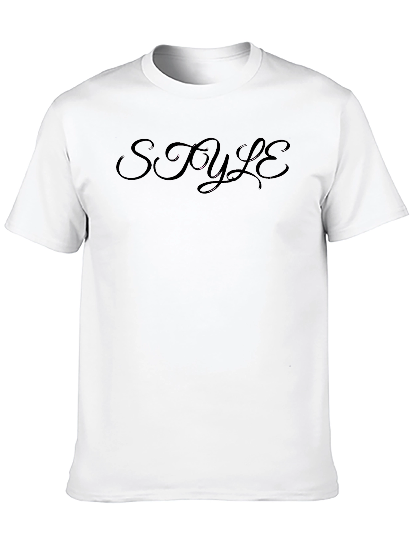 Stylish Black T-Shirt - Style Design