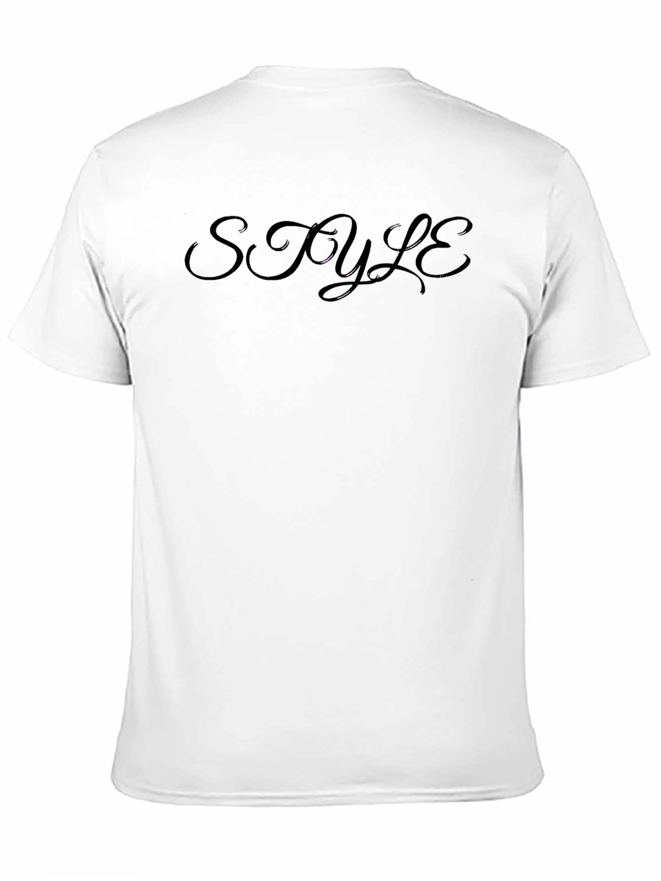Stylish Black T-Shirt - Style Design