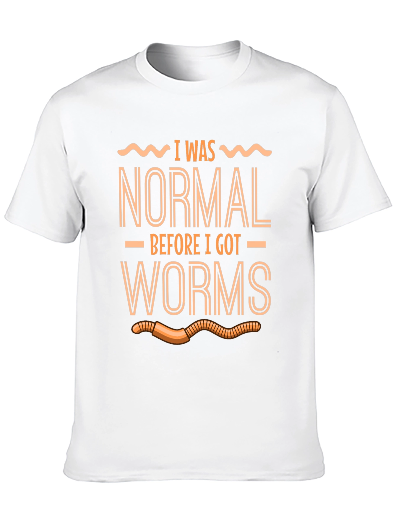 I Was Normal Before Worms T-Shirt