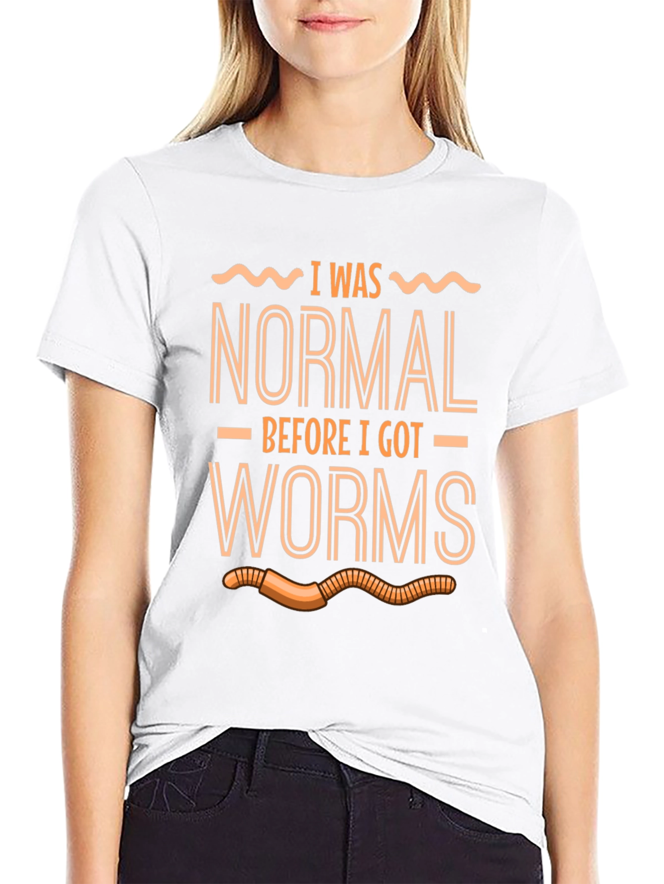 I Was Normal Before Worms T-Shirt