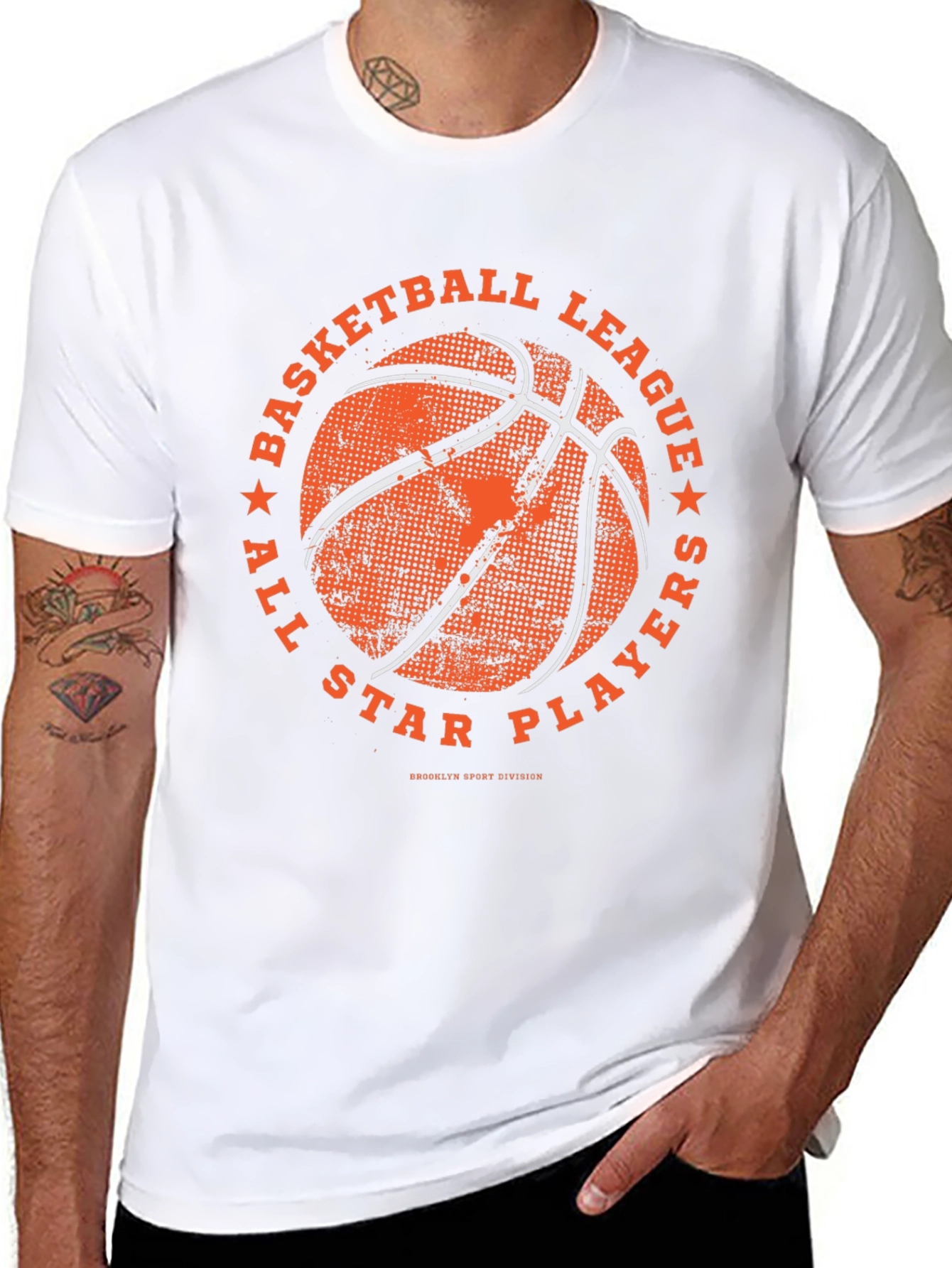 Basketball League All Star Players T-Shirt