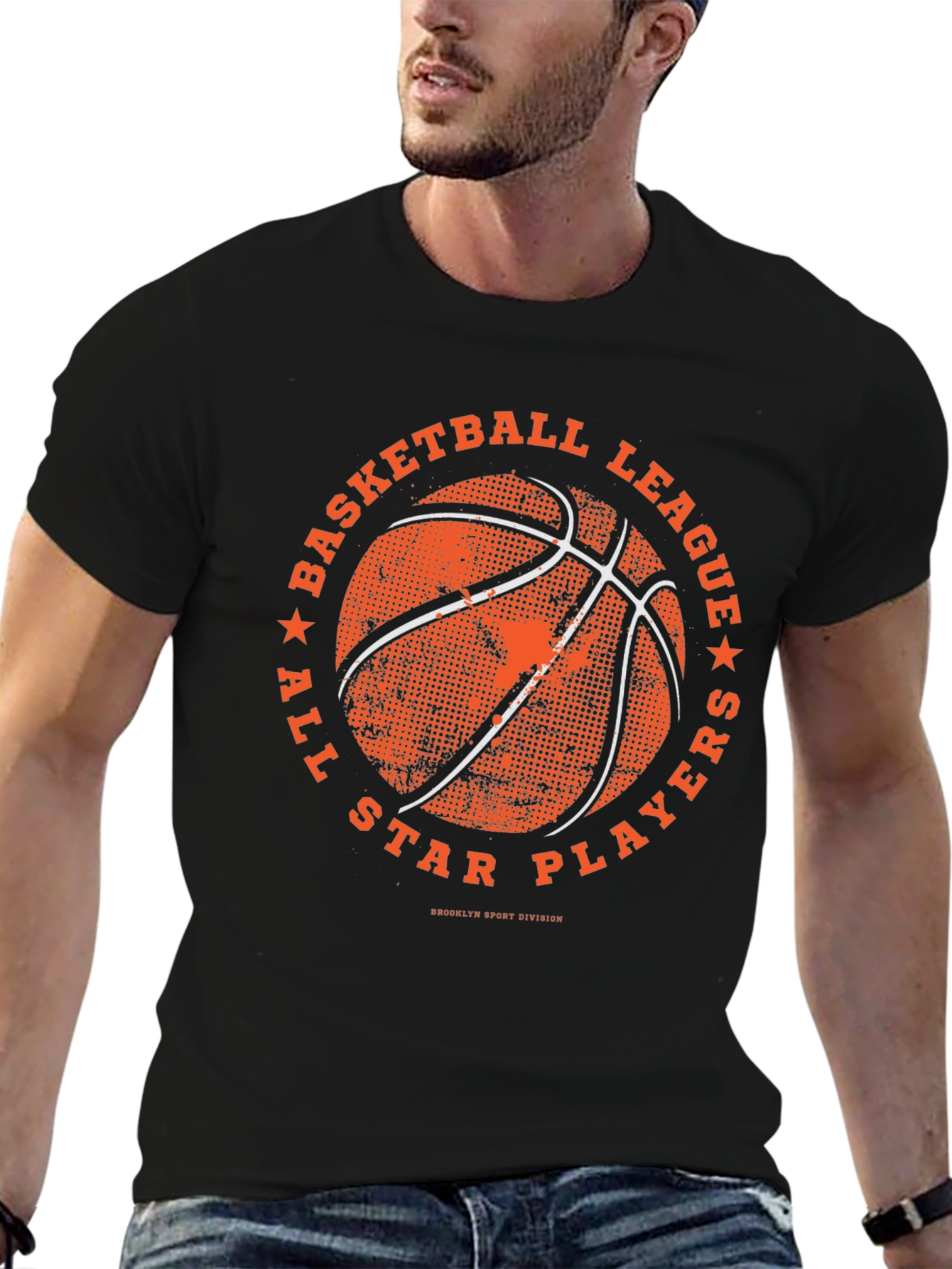 Basketball League All Star Players T-Shirt