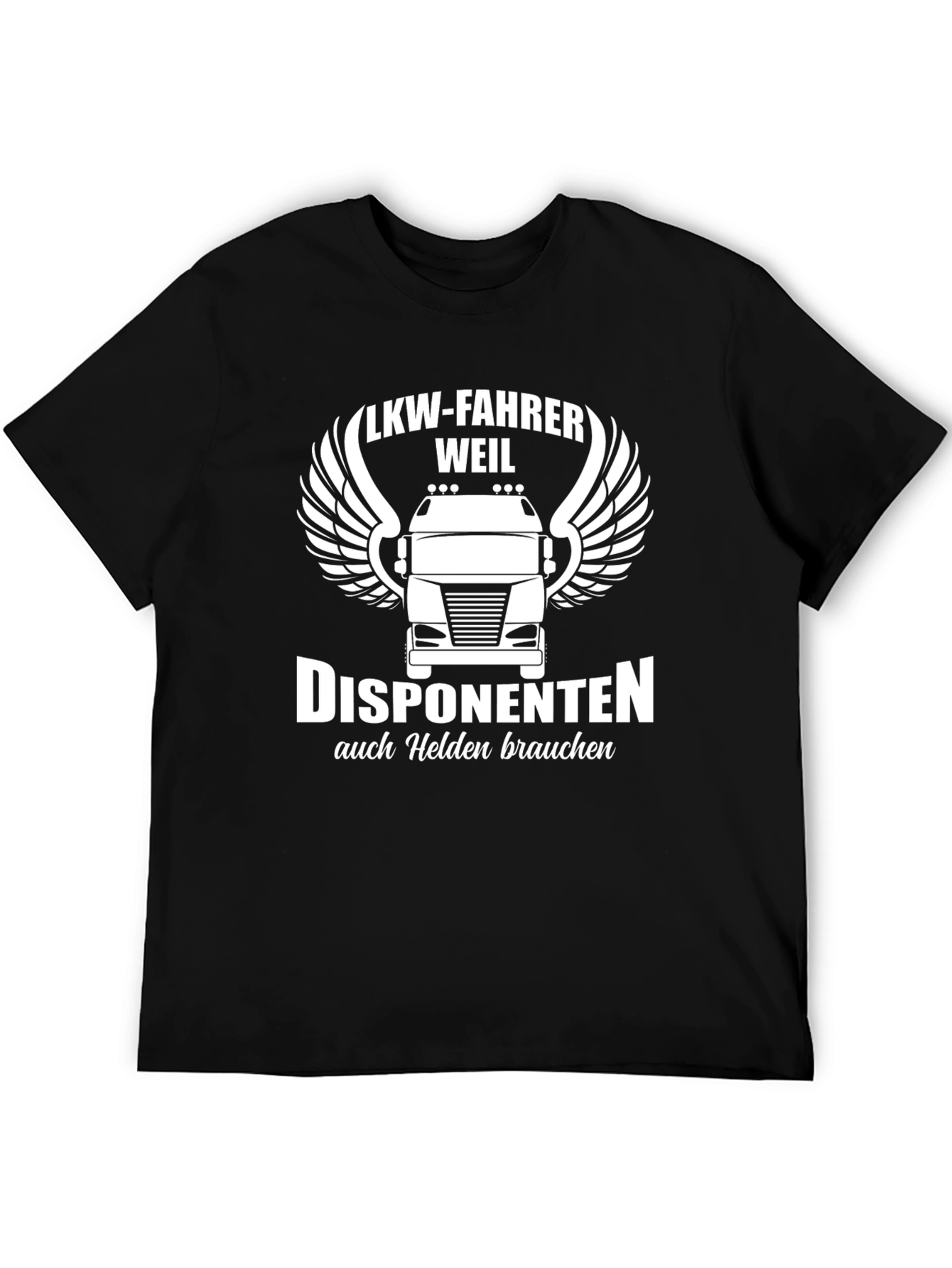 LKW-Fahrer Dispatcher Hero Graphic T-Shirt