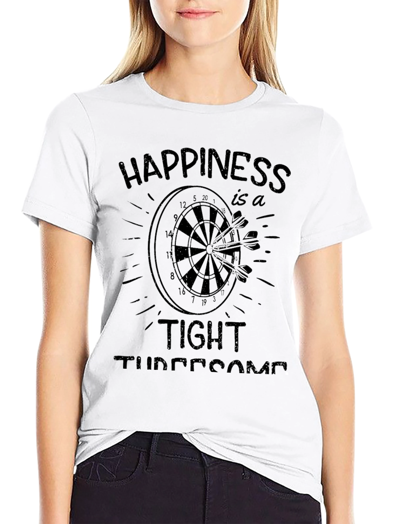 Happiness is a Tight Threesome T-Shirt