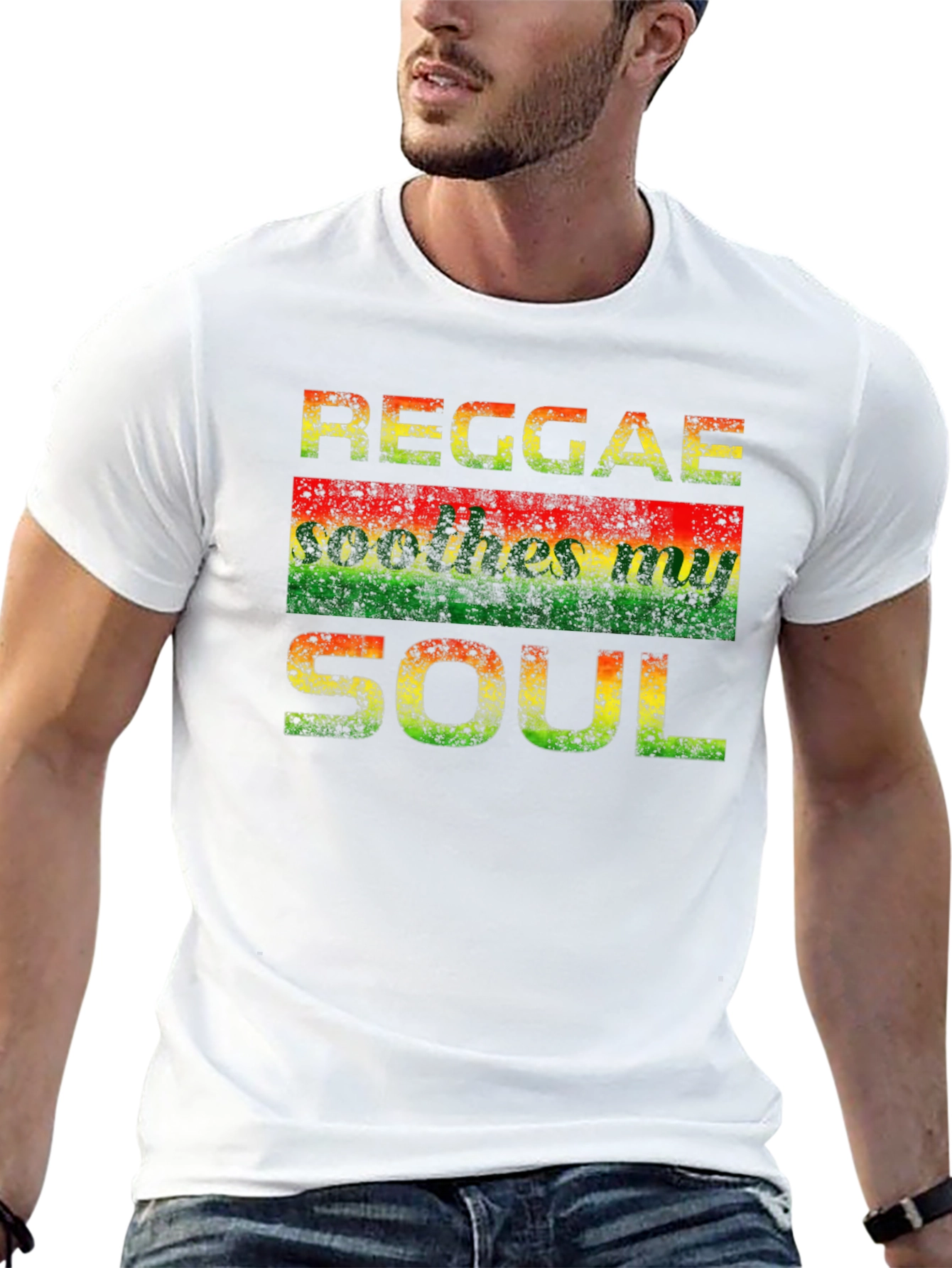 Reggae Soothes My Soul Graphic T-Shirt