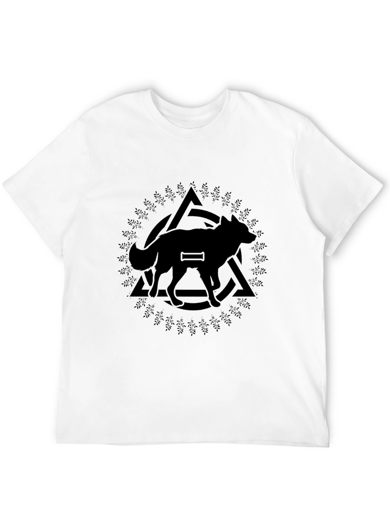 Wolf & Valknut Viking T-Shirt