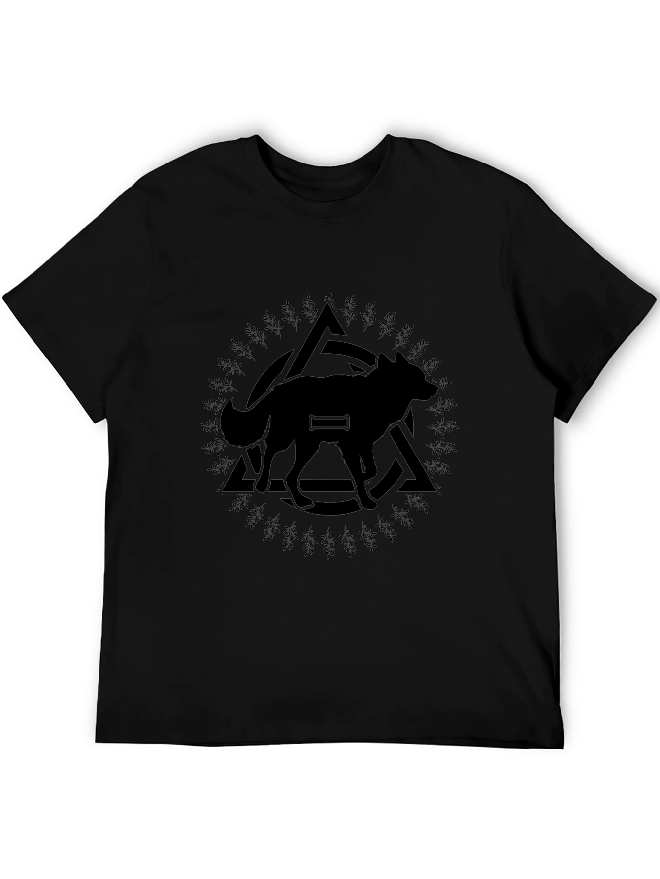 Wolf & Valknut Viking T-Shirt
