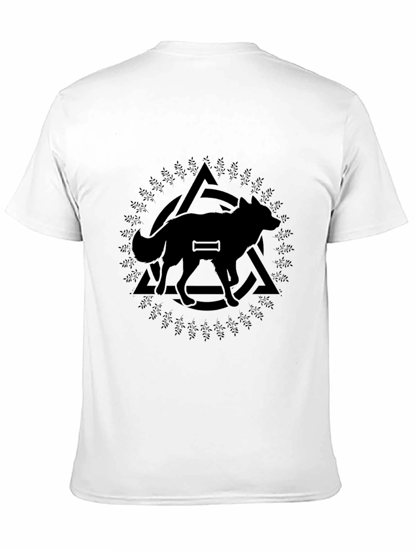 Wolf & Valknut Viking T-Shirt