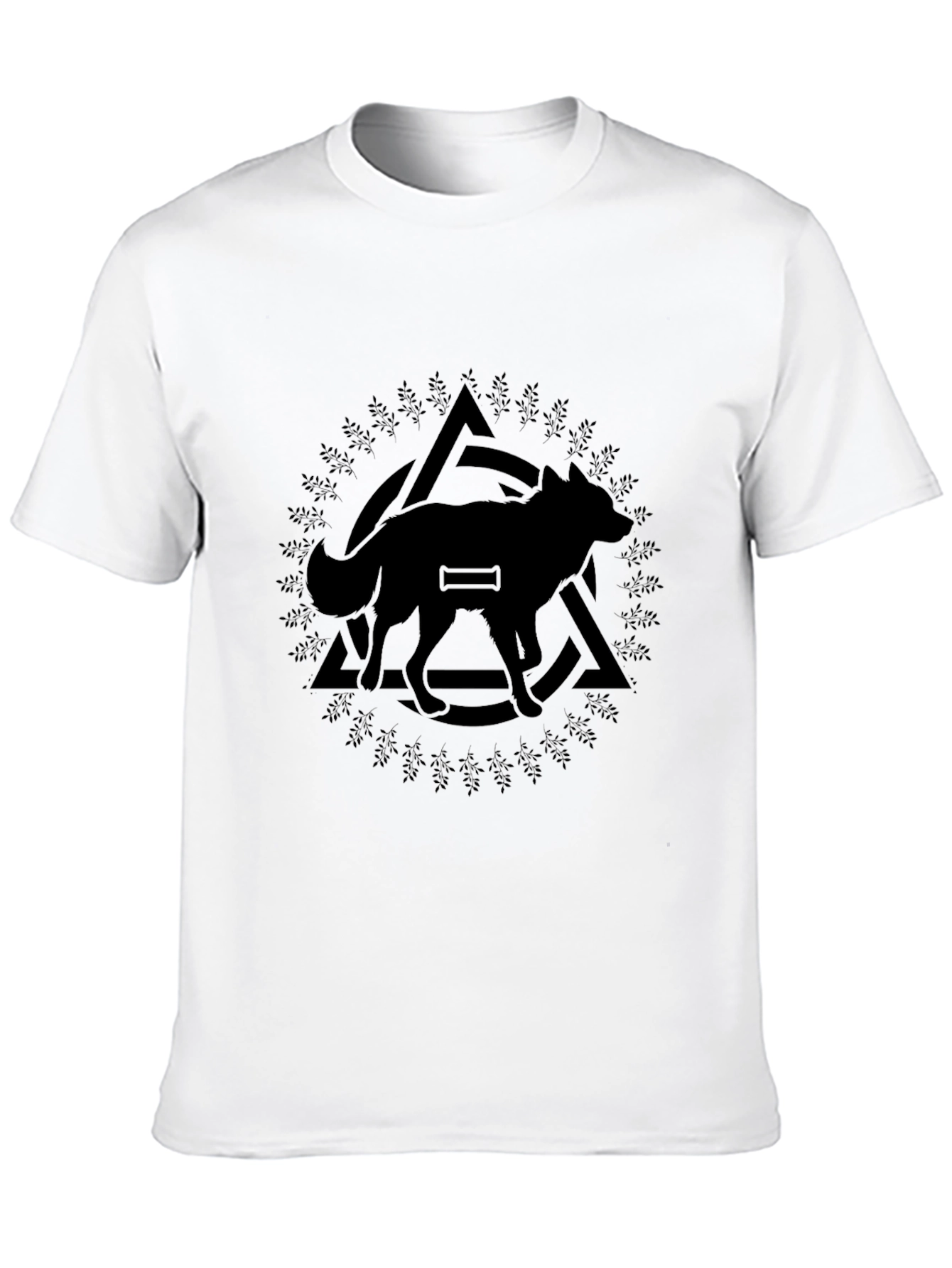Wolf & Valknut Viking T-Shirt