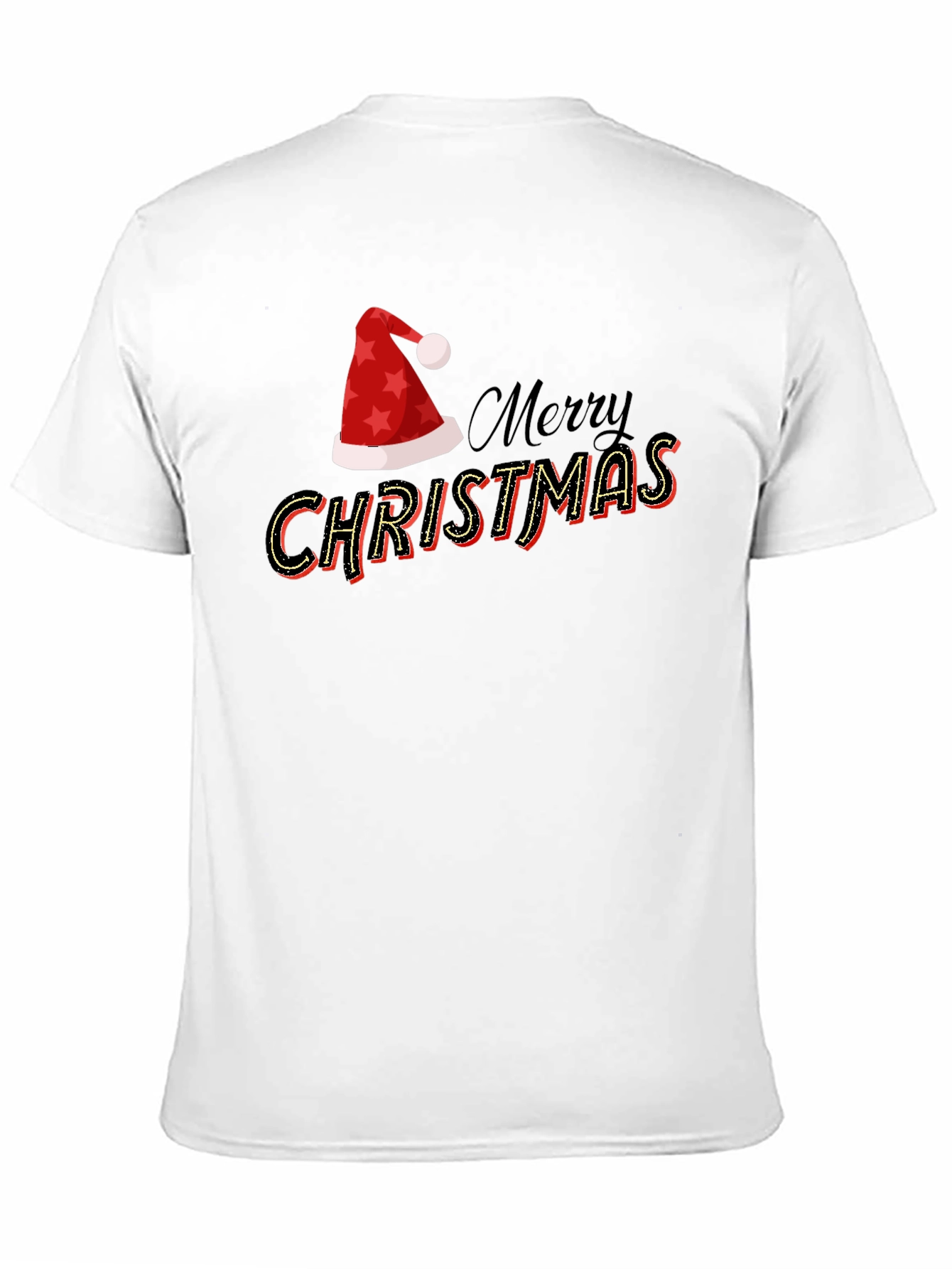 Merry Christmas Graphic Tee - Holiday Style