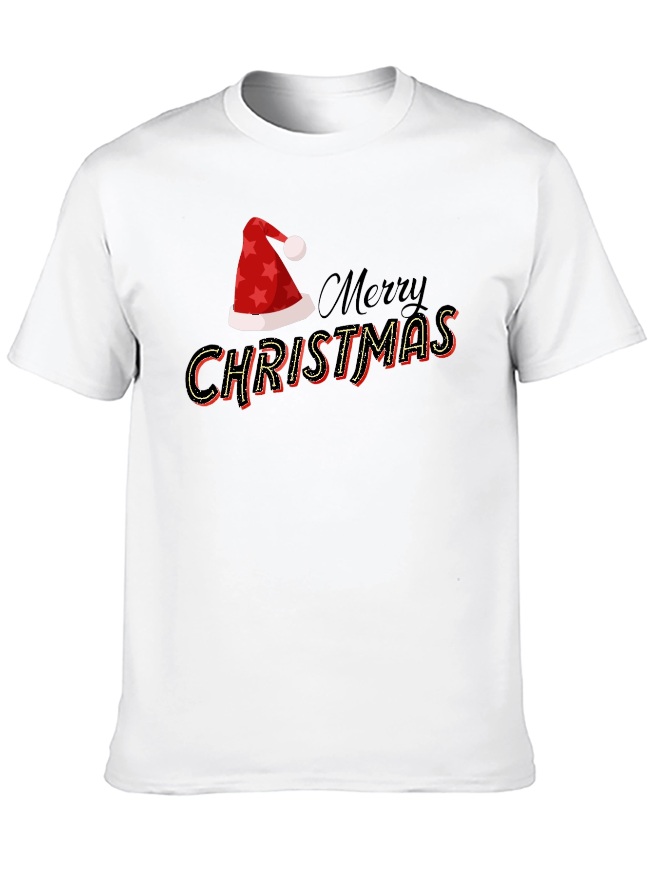 Merry Christmas Graphic Tee - Holiday Style