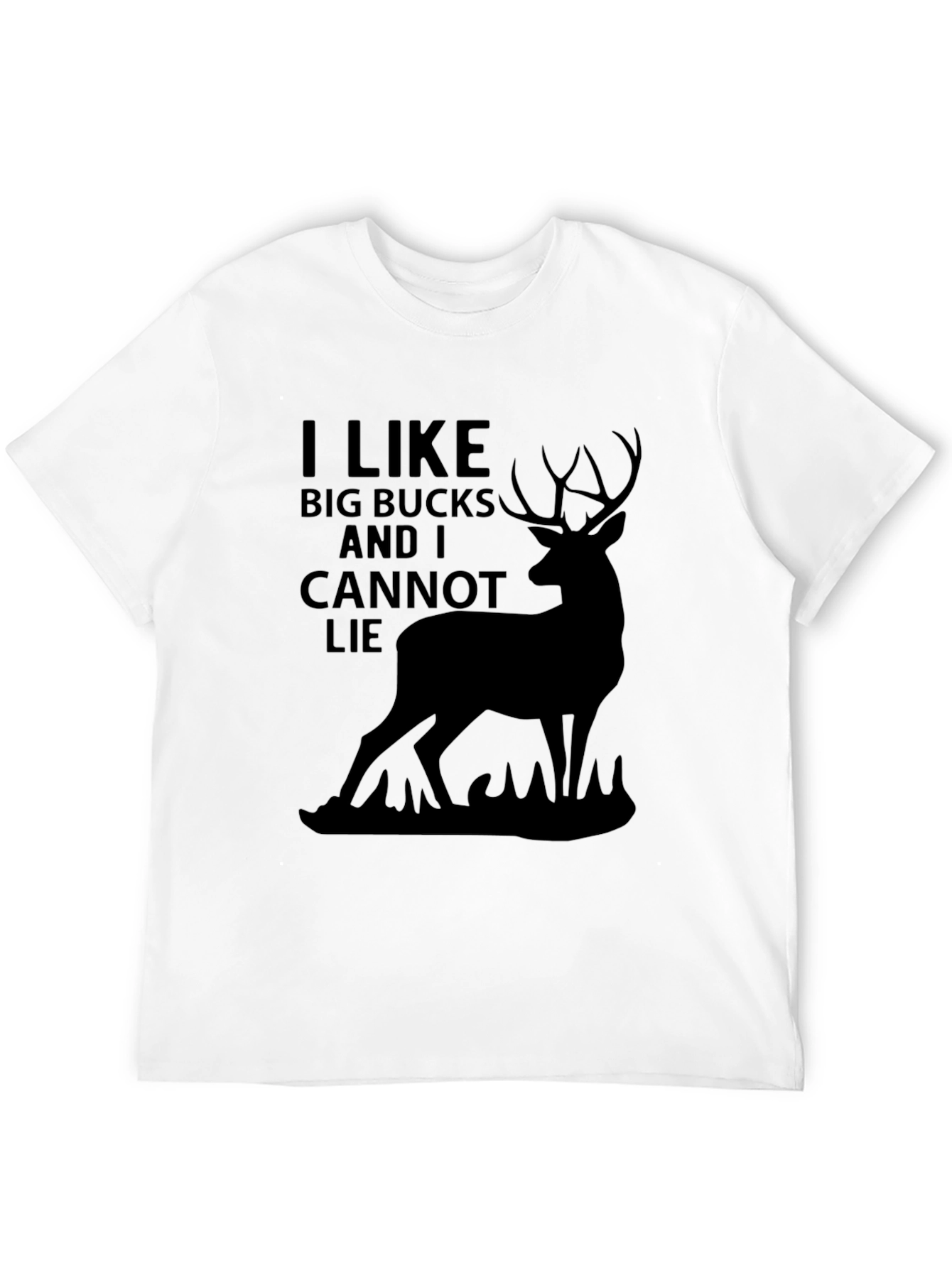 I Like Big Bucks T-Shirt Funny Deer Hunting Tee
