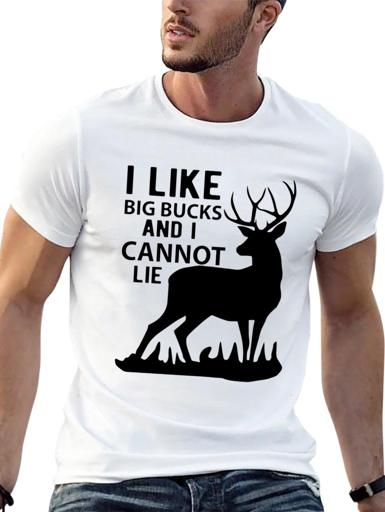 I Like Big Bucks T-Shirt Funny Deer Hunting Tee