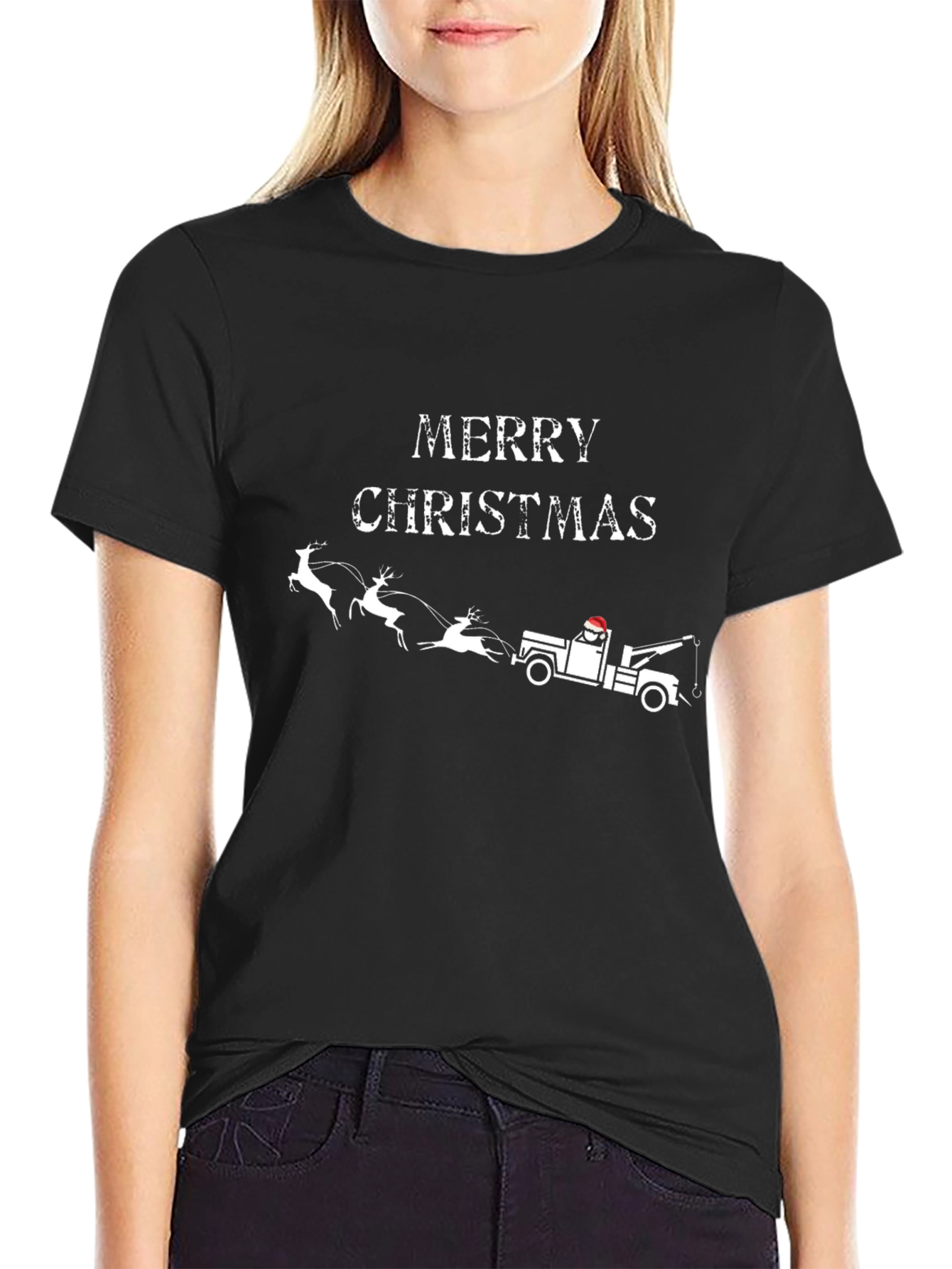 Merry Christmas Truck T-Shirt
