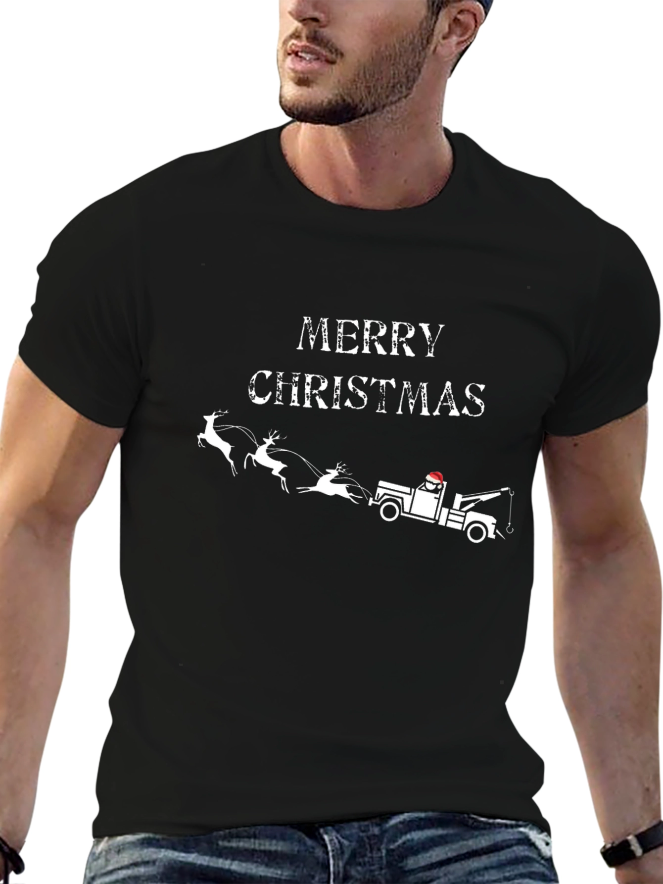 Merry Christmas Truck T-Shirt
