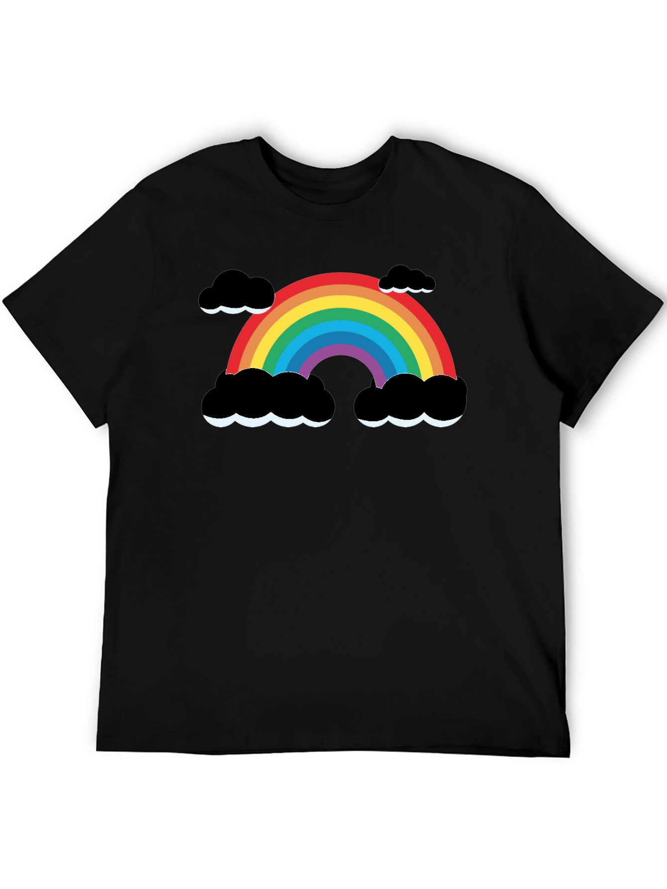 Rainbow Cloud Graphic T-Shirt