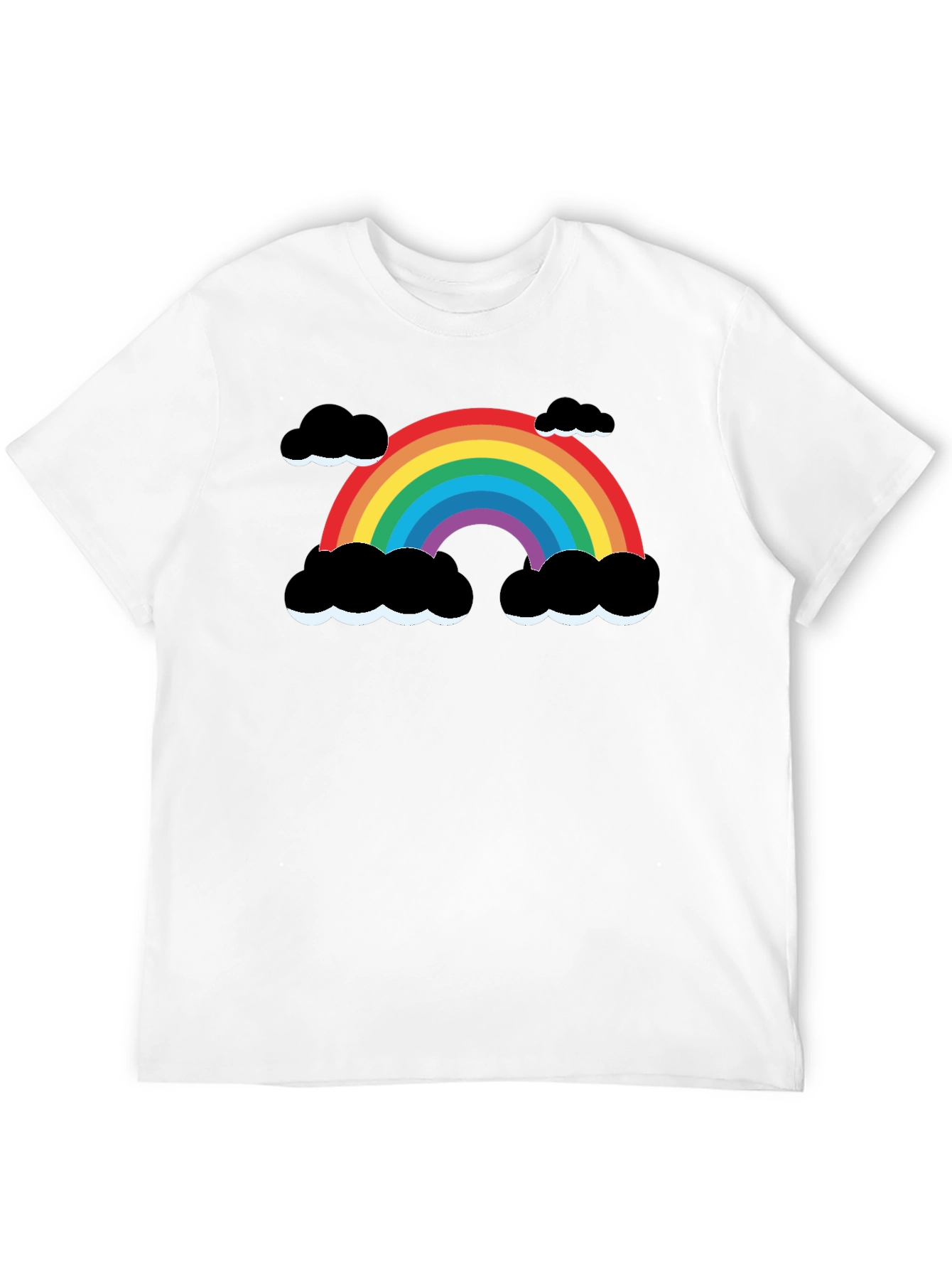 Rainbow Cloud Graphic T-Shirt