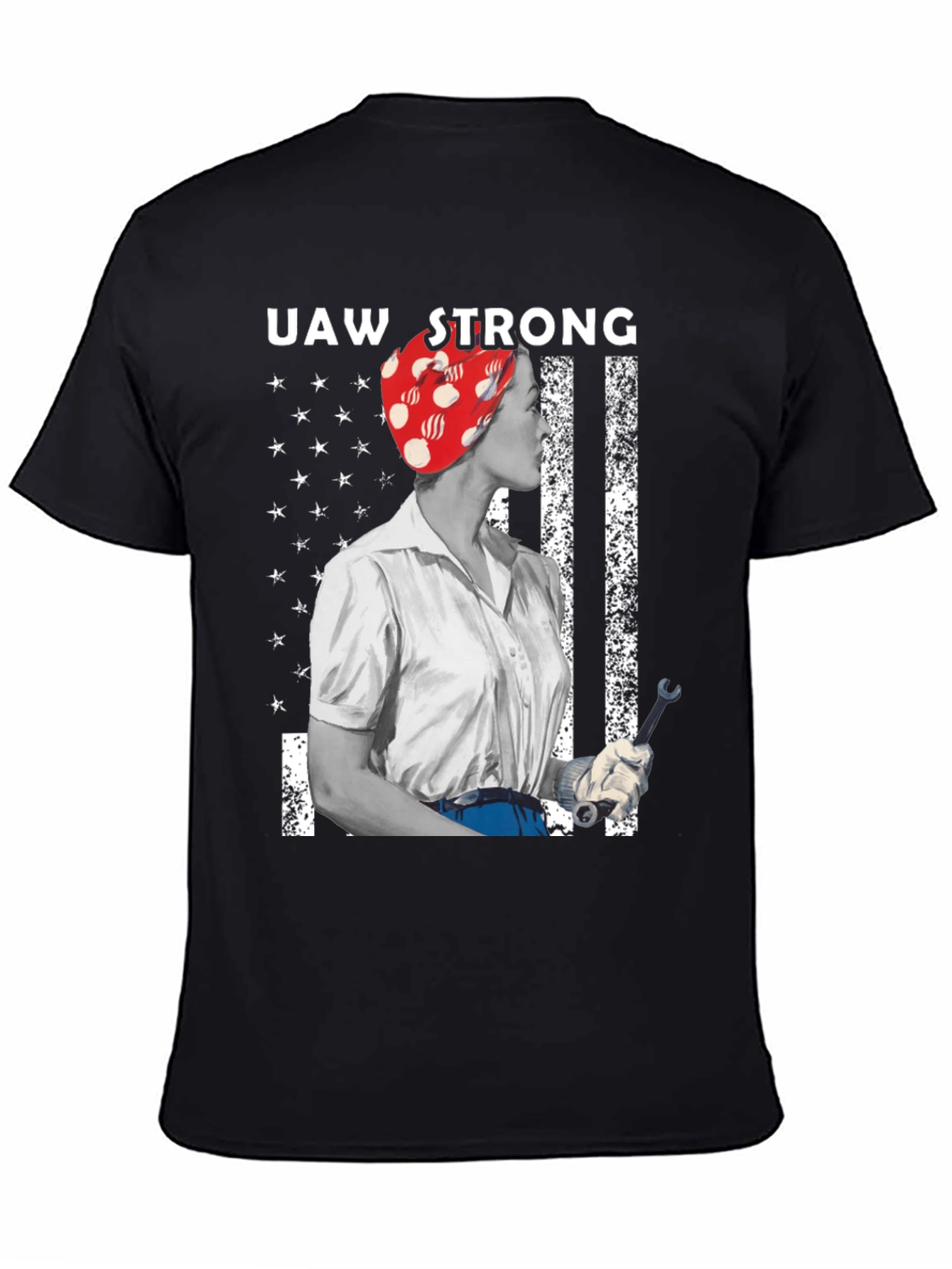 UAW Strong Rosie the Riveter T-Shirt