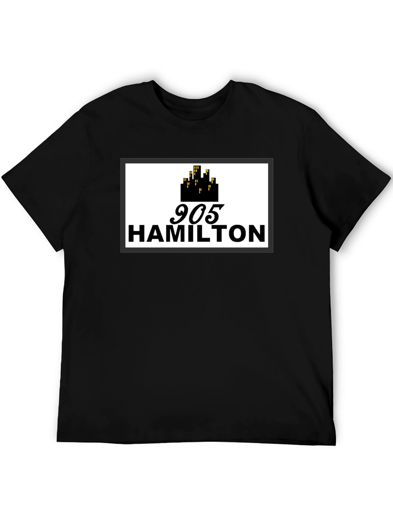 905 Hamilton Black T-Shirt - City Pride