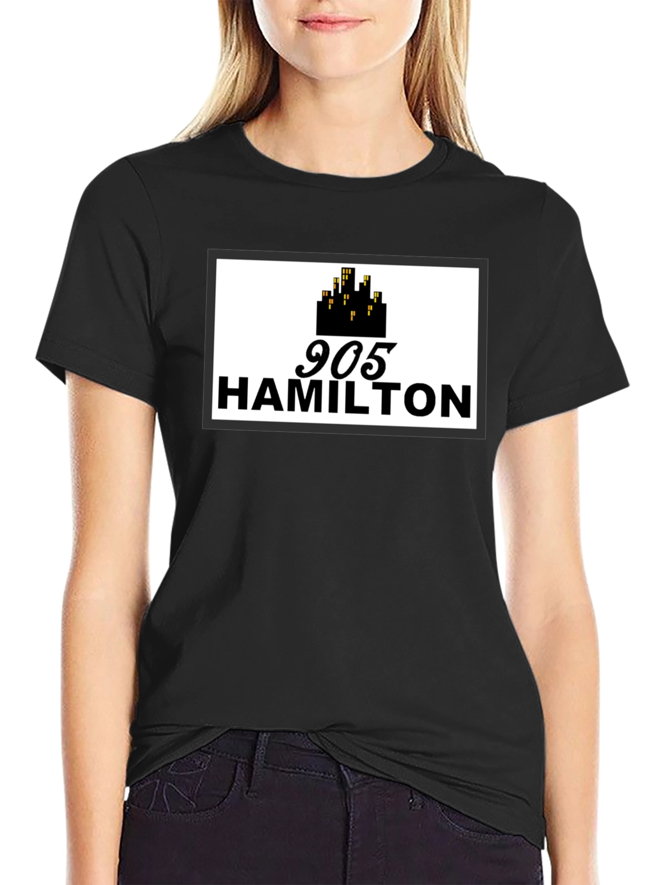 905 Hamilton Black T-Shirt - City Pride