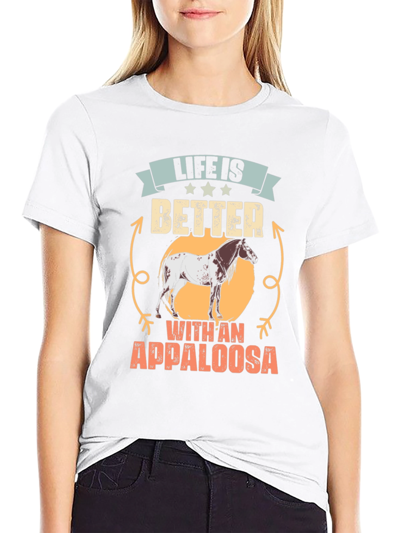 Life Is Better with an Appaloosa T-Shirt