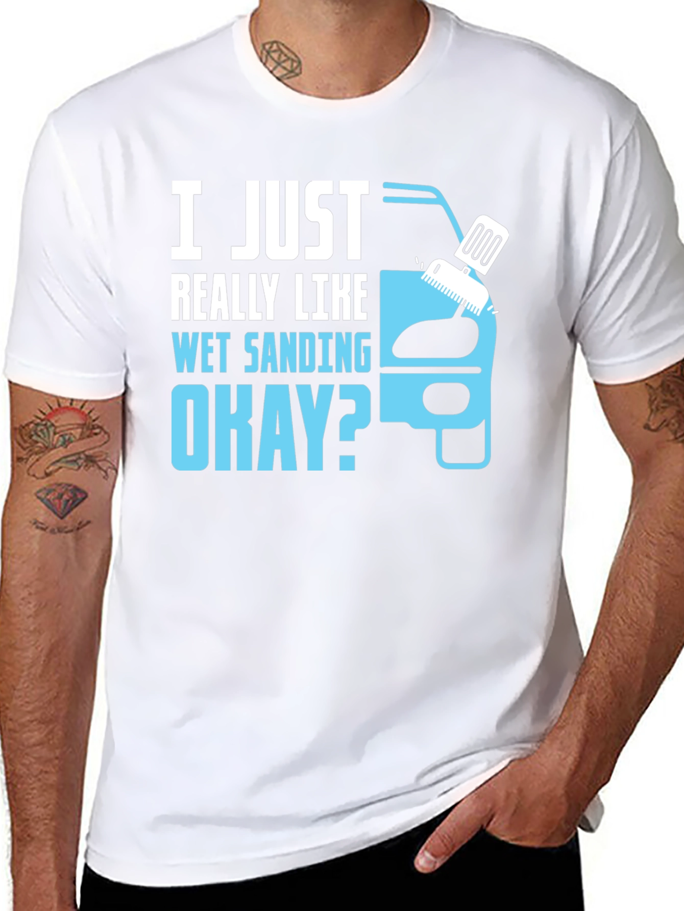 Wet Sanding T-Shirt - Car Detailing Gift