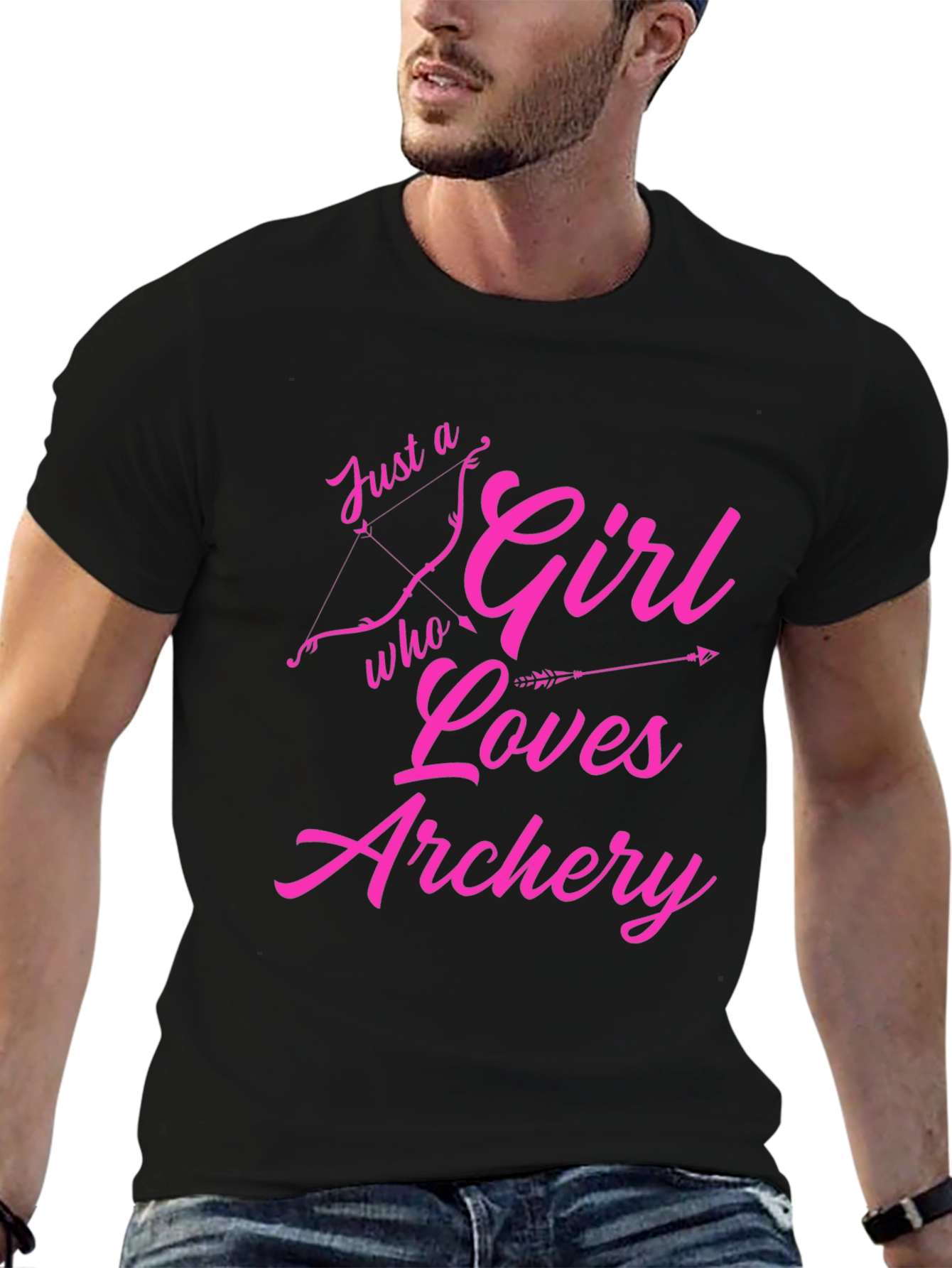 Archery Girl T-Shirt - Bow & Arrow Design