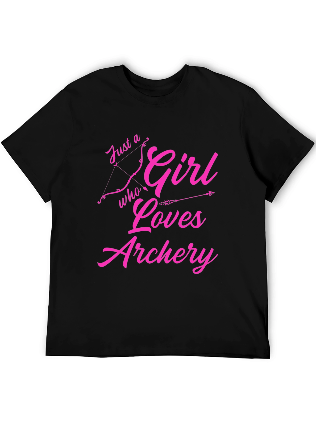 Archery Girl T-Shirt - Bow & Arrow Design