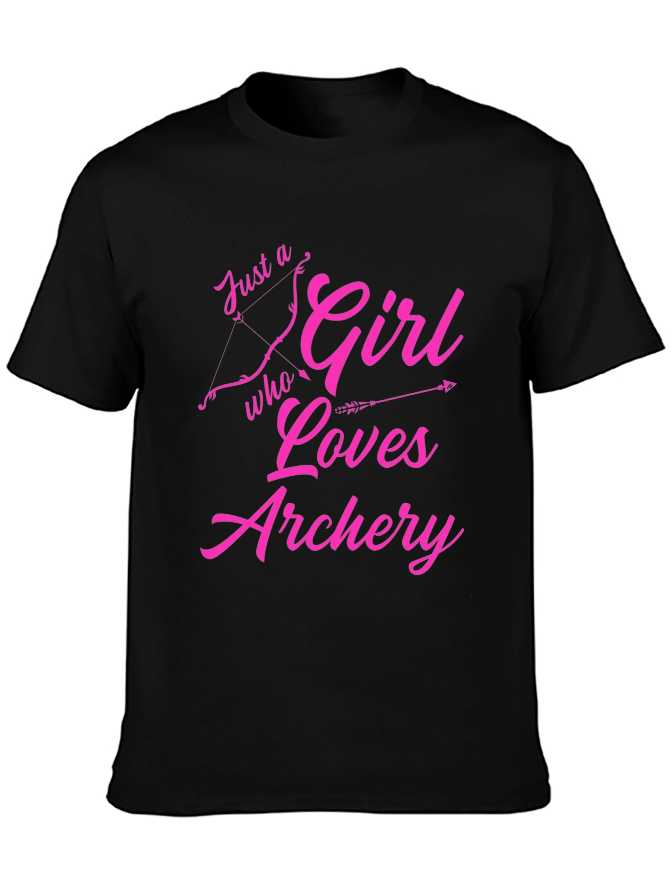 Archery Girl T-Shirt - Bow & Arrow Design