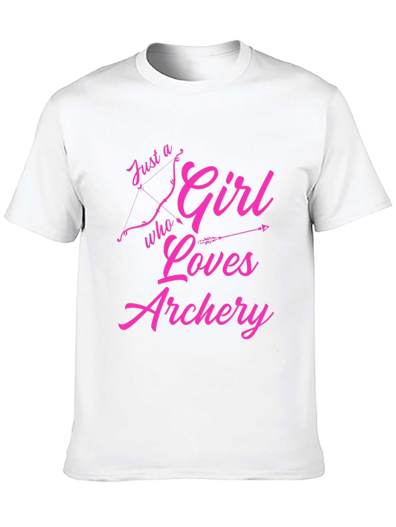 Archery Girl T-Shirt - Bow & Arrow Design